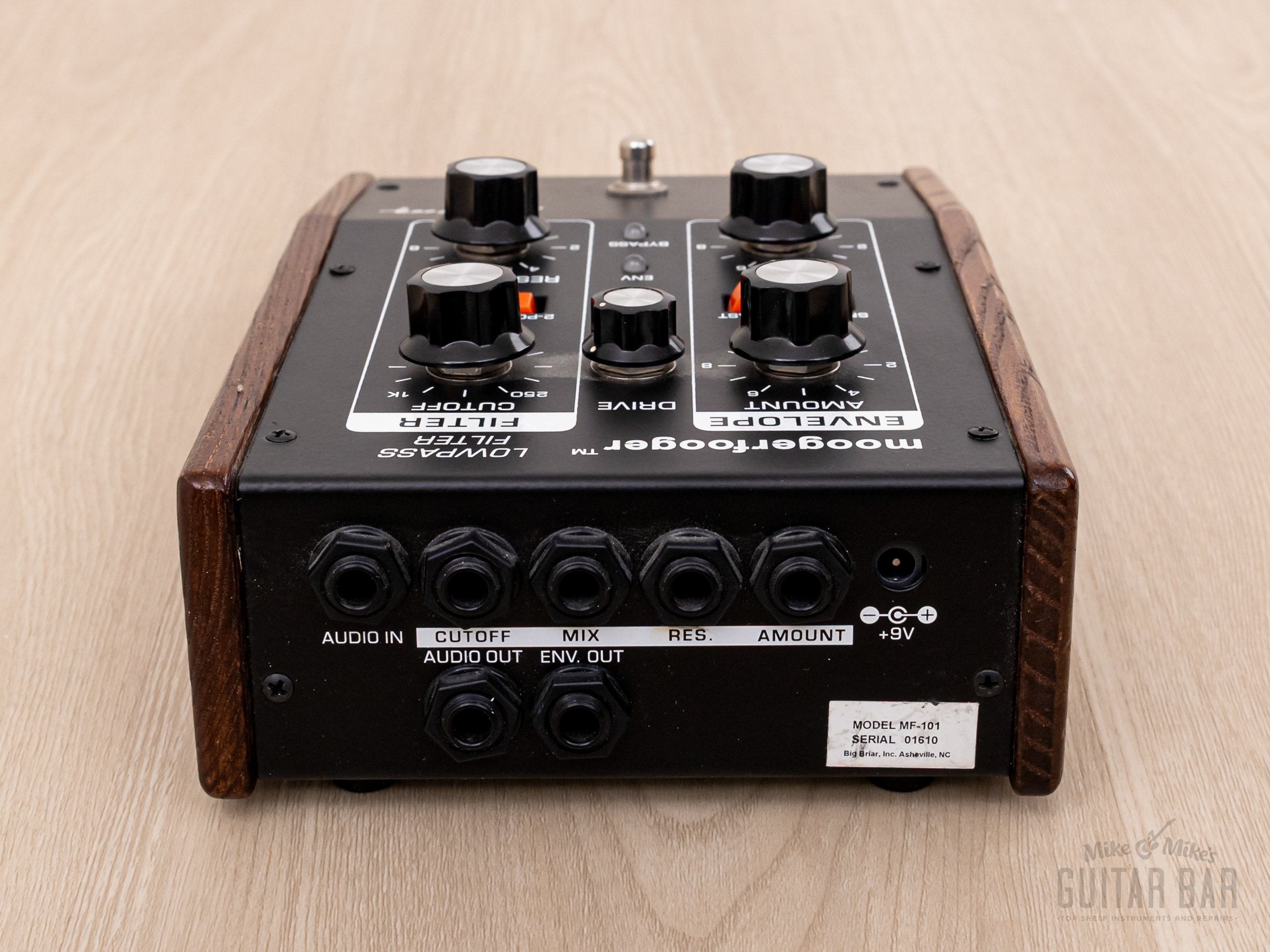 Moog Moogerfooger MF-101 Lowpass Filter Big Briar Near-Mint w/ Box, Power Supply, Paperwork