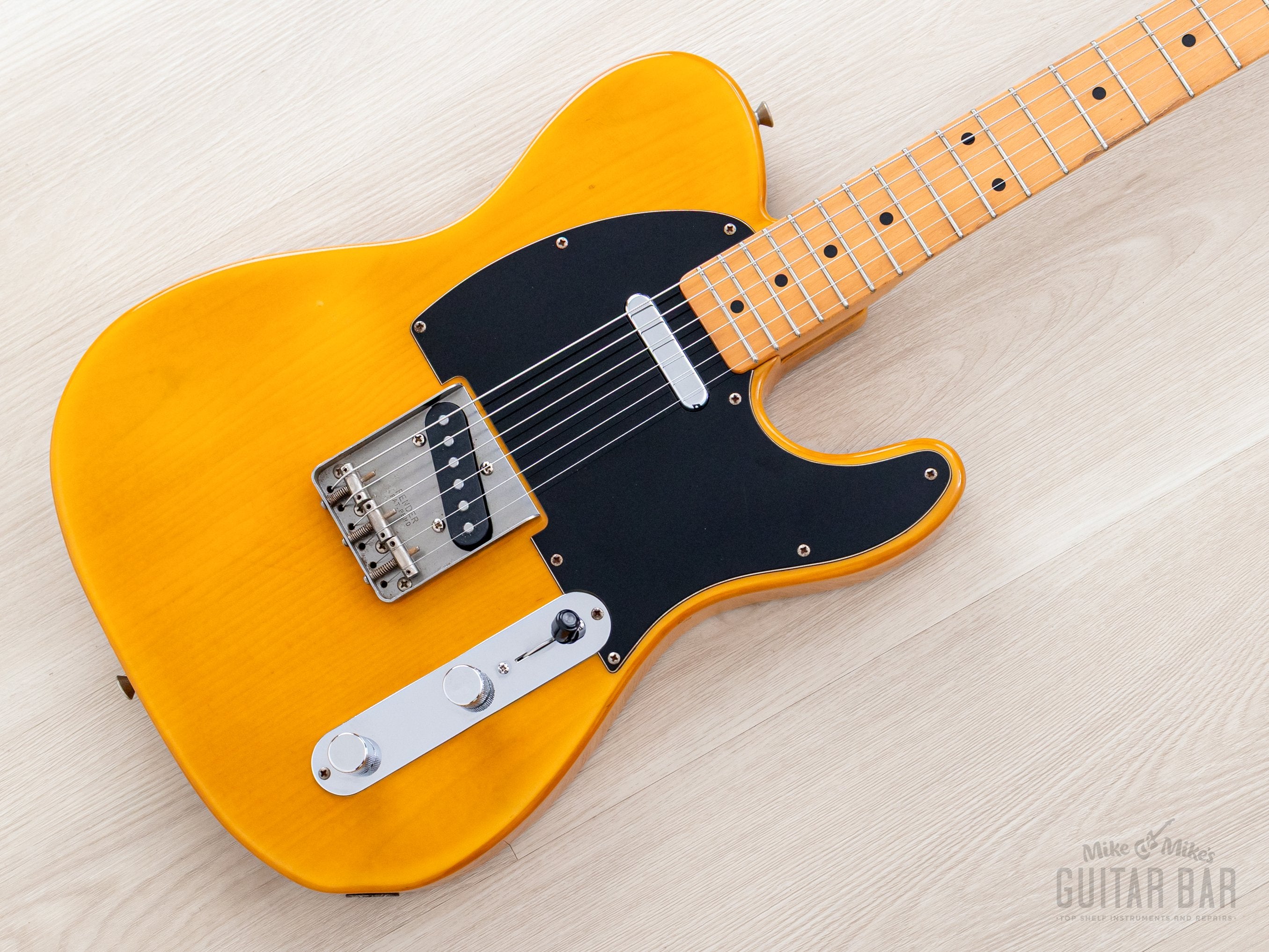 1986 Fender Telecaster '72 Vintage Reissue TL72-55 Butterscotch, Japan