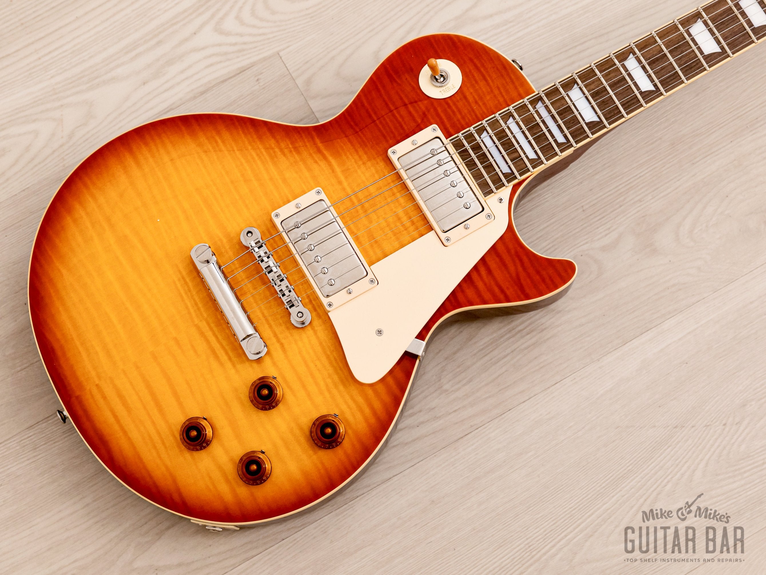 2022 Tokai Love Rock LS136F Flame Top Electric Guitar Cherry Sunburst w/ Tags, Japan