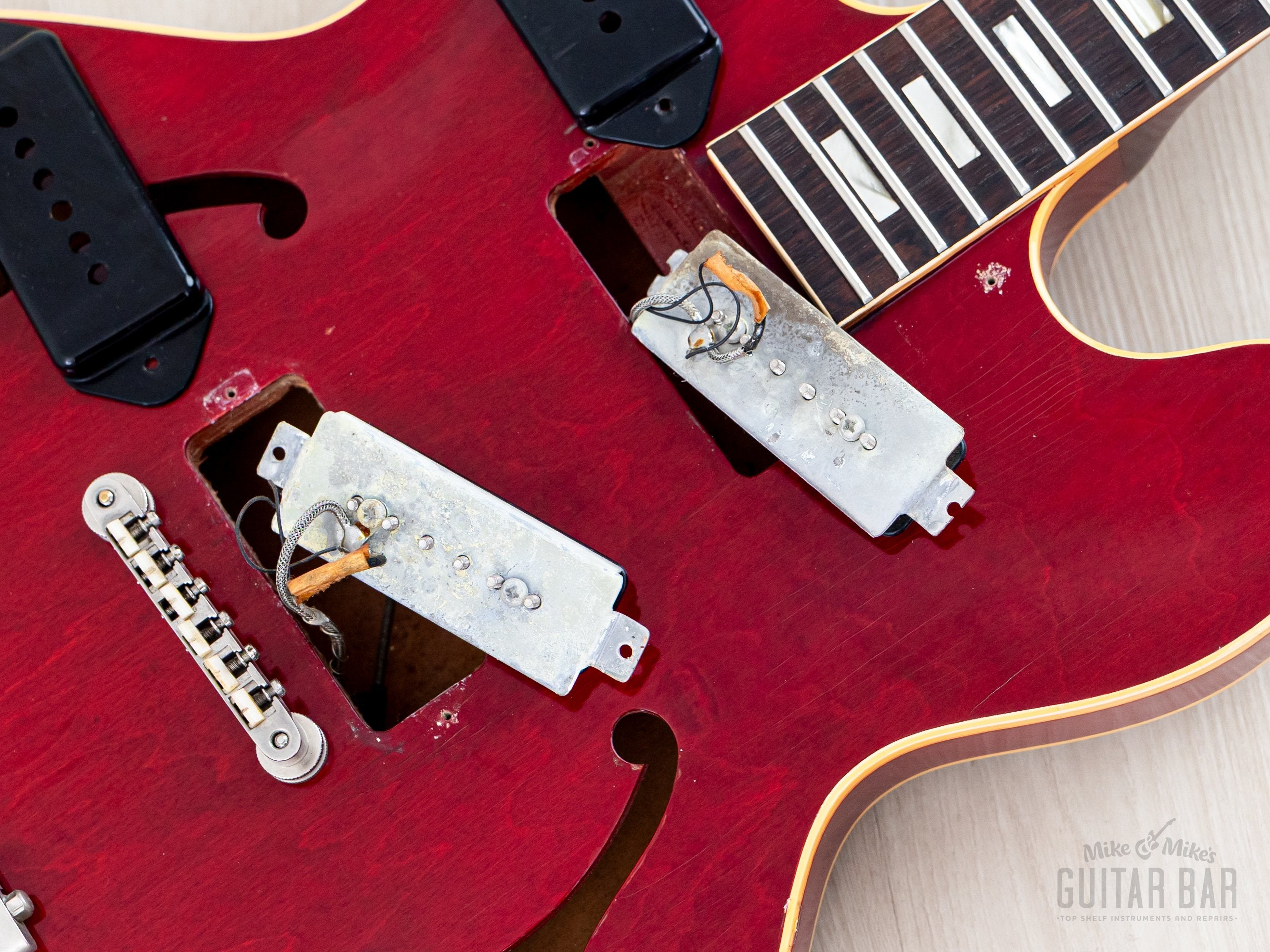 1962 Gibson ES-330 TDC Vintage Hollowbody Electric Guitar Cherry Colle