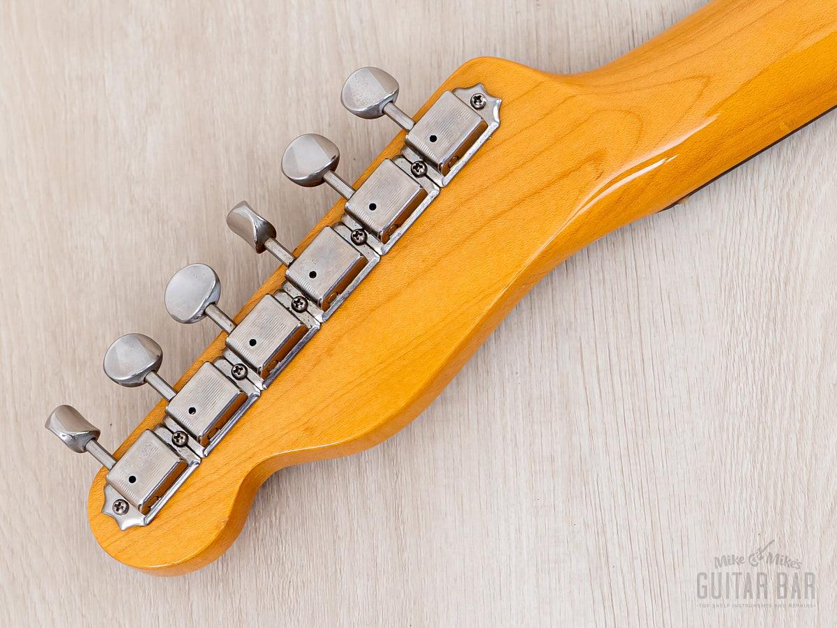 TL62B Olympic White Telecaster Custom headstock back and tuners