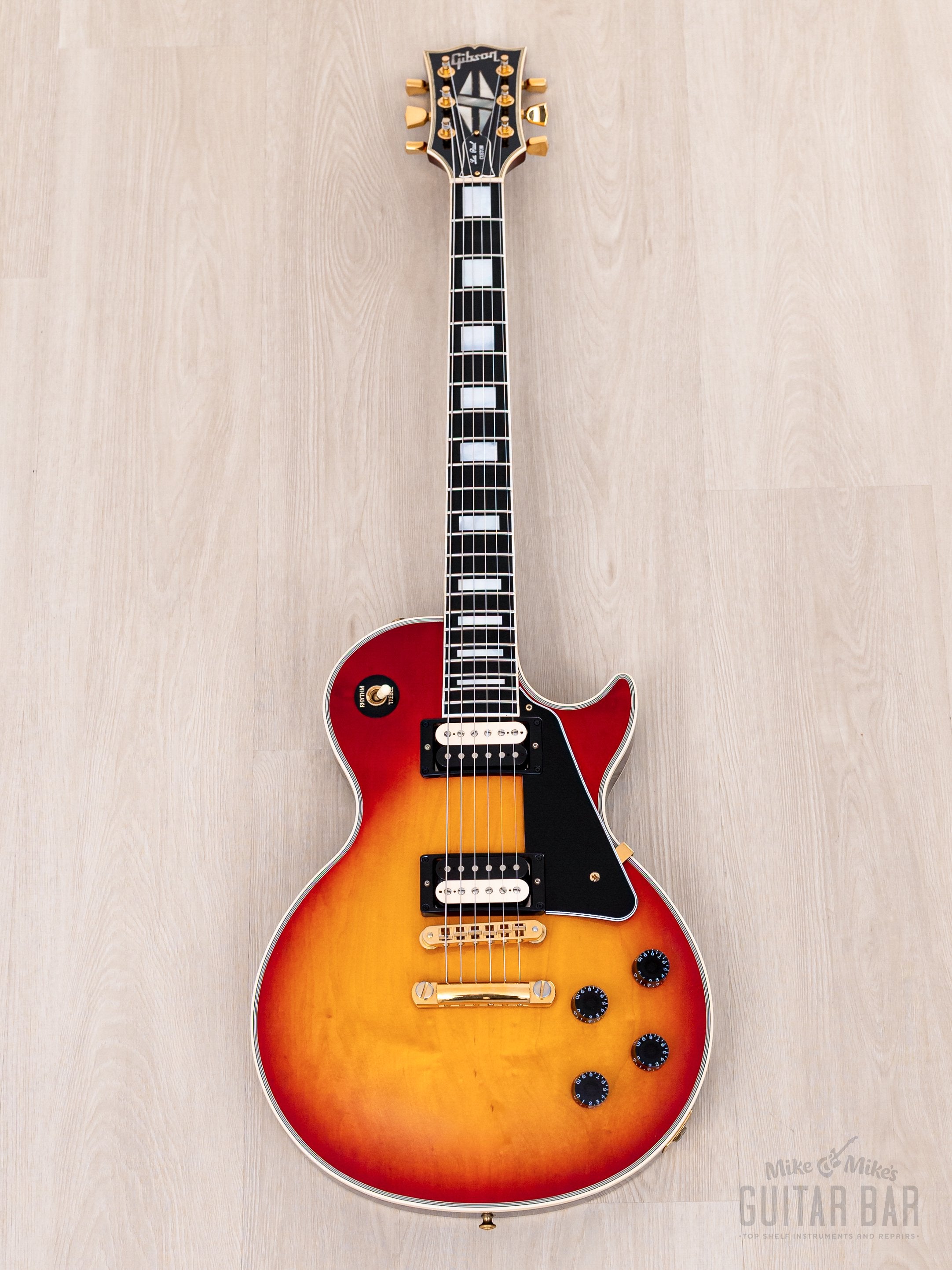 1990 Gibson Les Paul Custom Heritage Cherry Sunburst, Near-Mint w/ Zeb