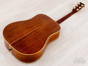 1971 Martin D-41 - back angle with neck
