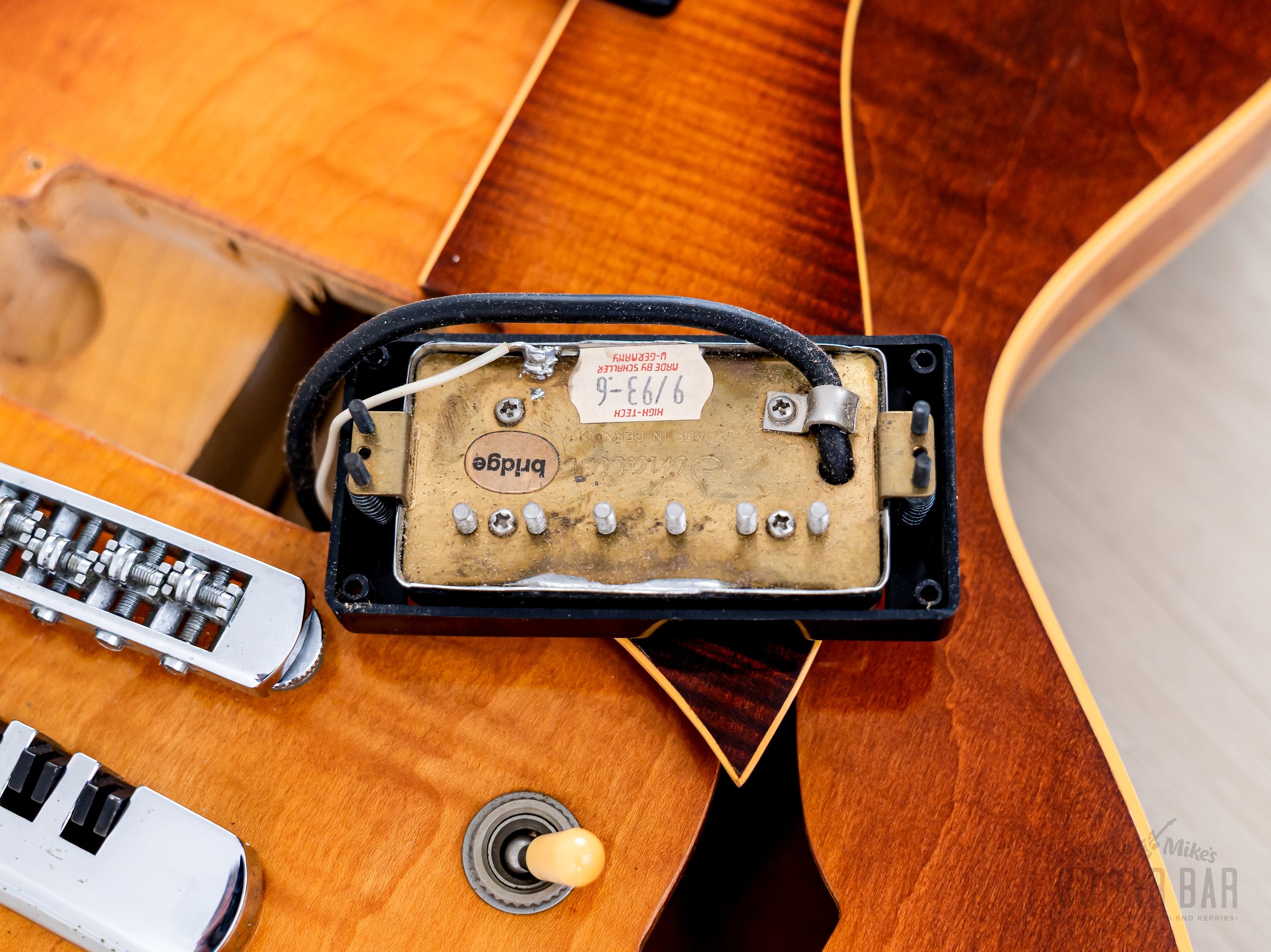 1995 Heritage H-540 Custom Limited Edition ES-Style Semi-Hollow Guitar