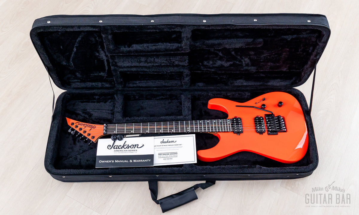 Jackson Virtuoso case open