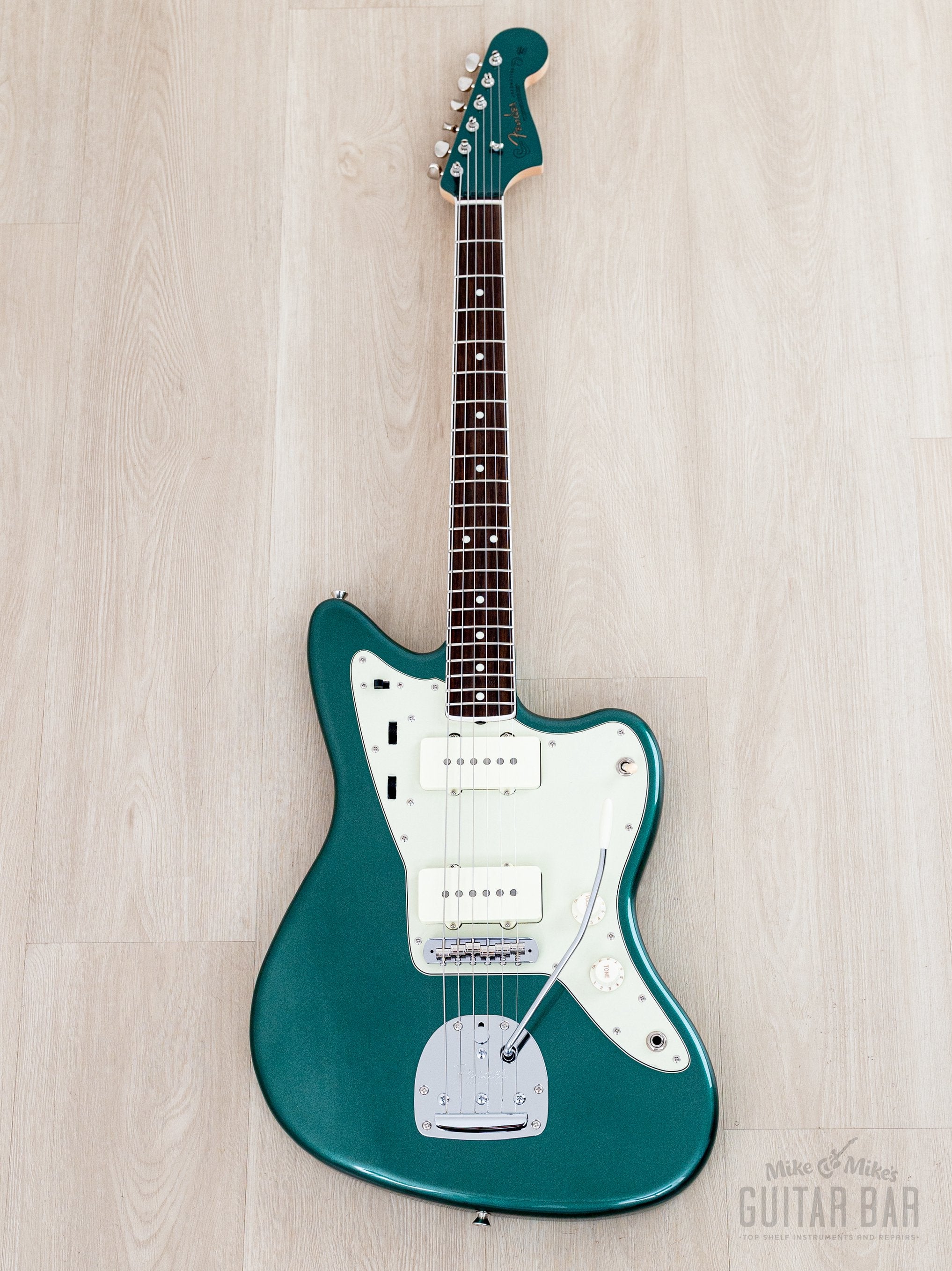 2026 Fender Traditional II 60s Jazzmaster FSR Sherwood Green + Headsto