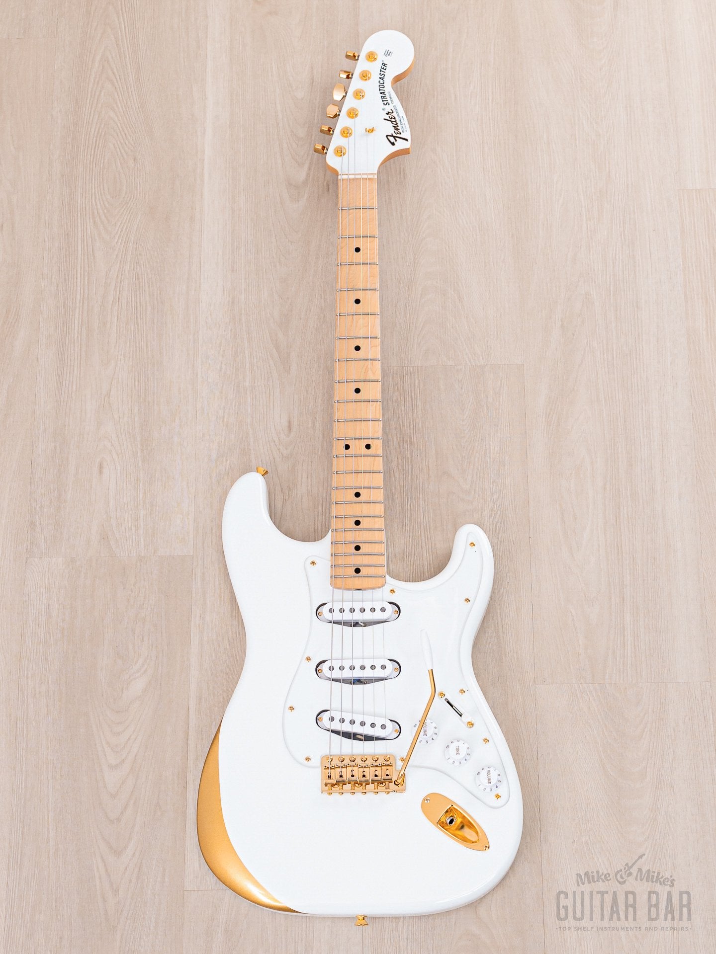 2022 Fender Ken Stratocaster Experiment #1 Original White, Mint w/ Cas