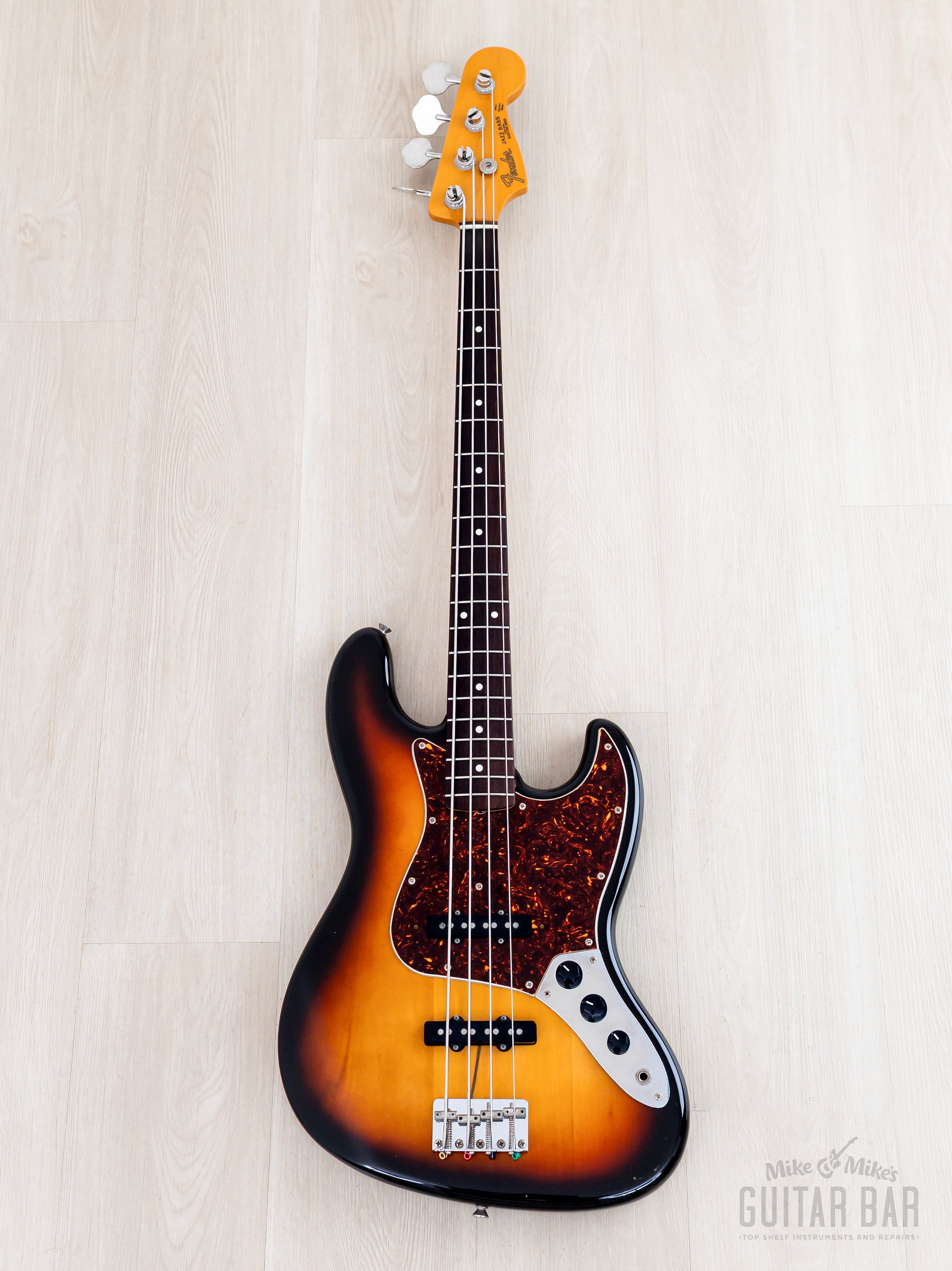 1988 Fender Jazz Bass '62 Vintage Reissue JB62-60 Sunburst, Japan MIJ