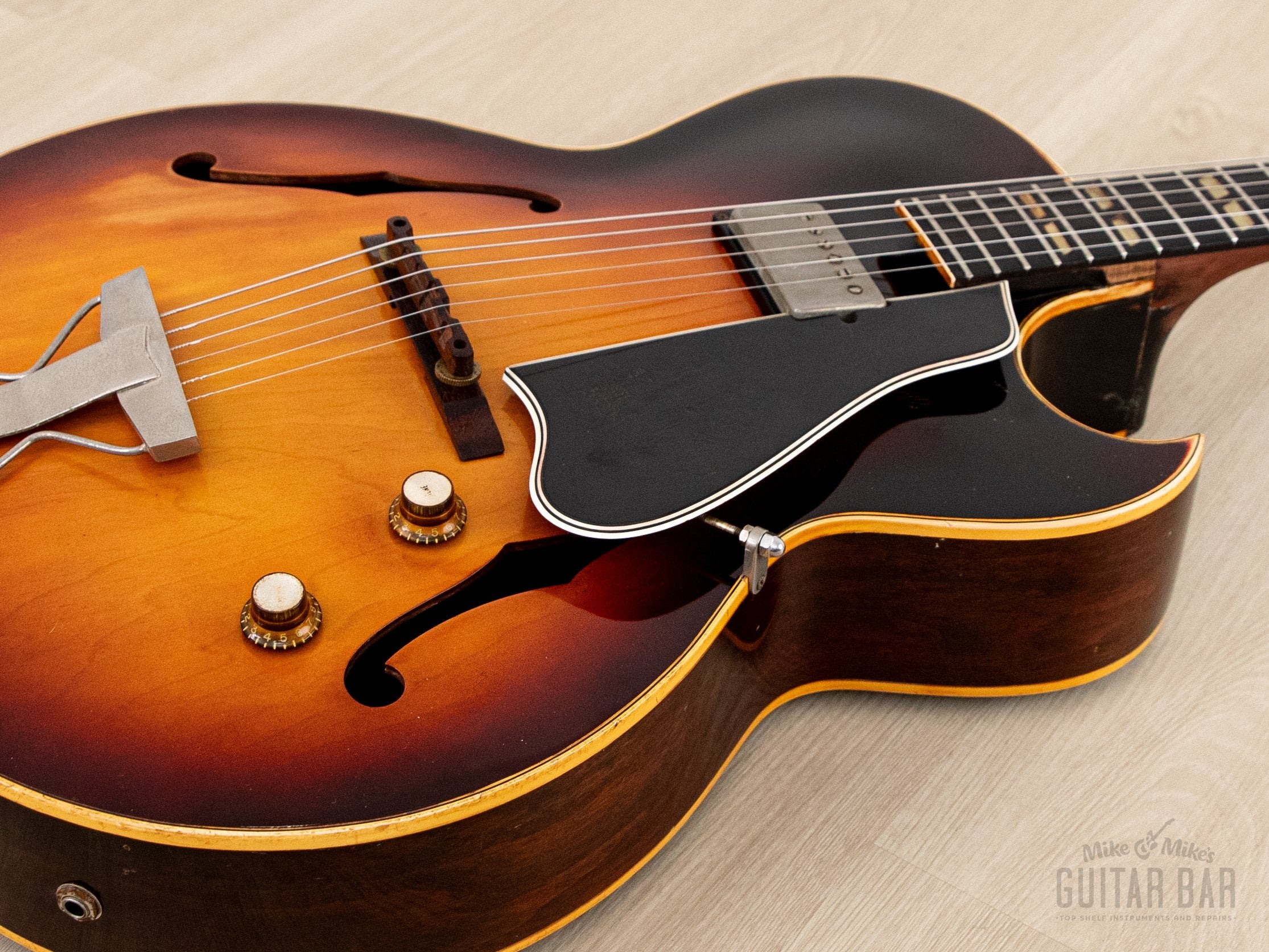 1960 Gibson ES-175 Vintage Hollowbody Guitar Sunburst w/ High Wind PAF
