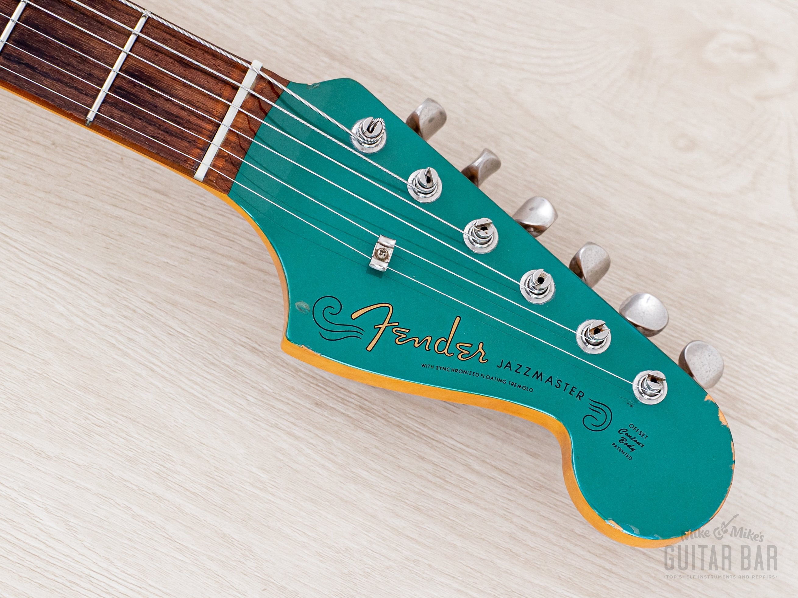 1997 Fender '62 Jazzmaster Offset Electric Guitar JM66-80 MH, Ocean Tu