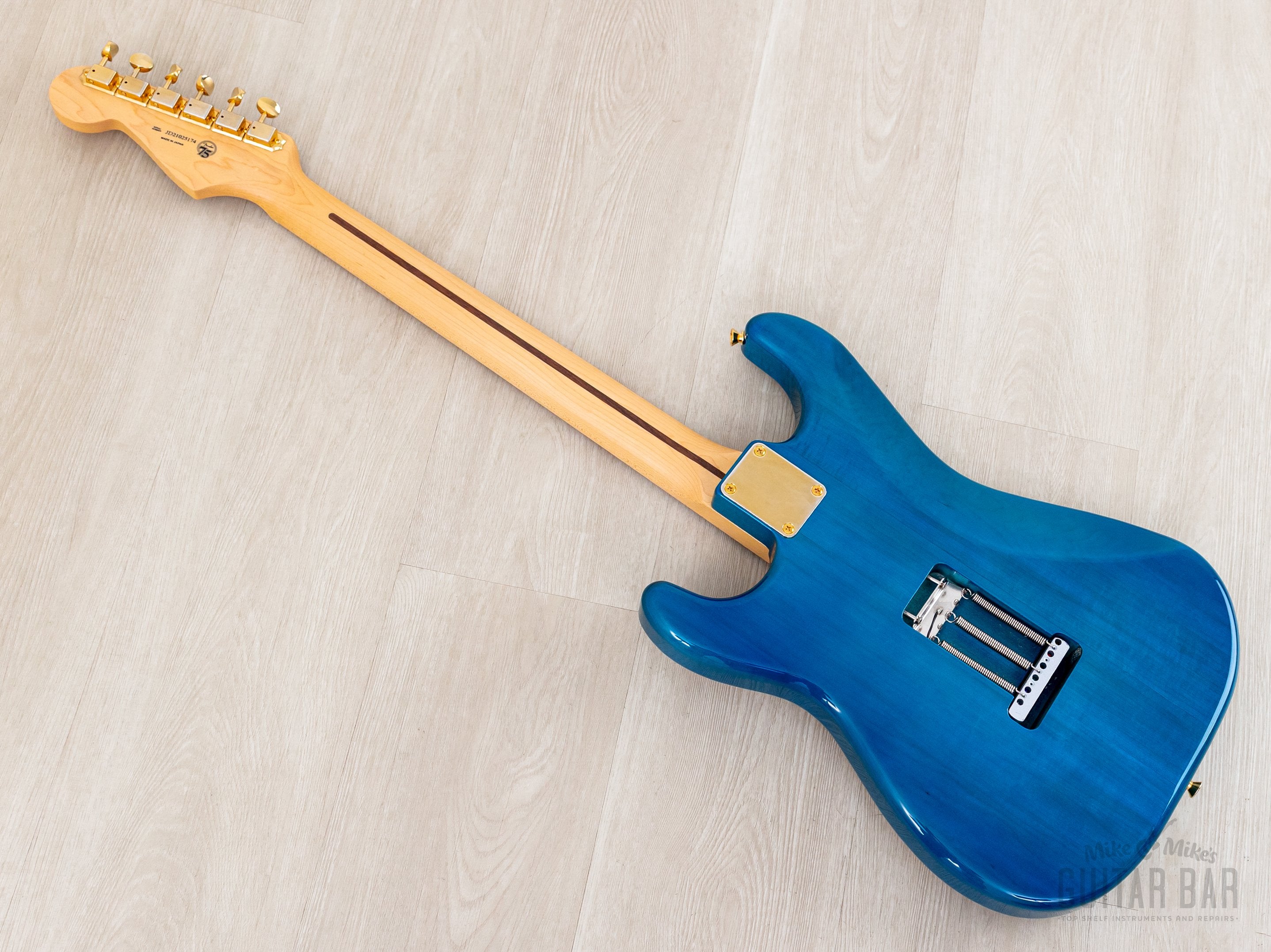 2021 Fender Traditional II 50s Stratocaster FSR Caribbean Blue w/ Quil