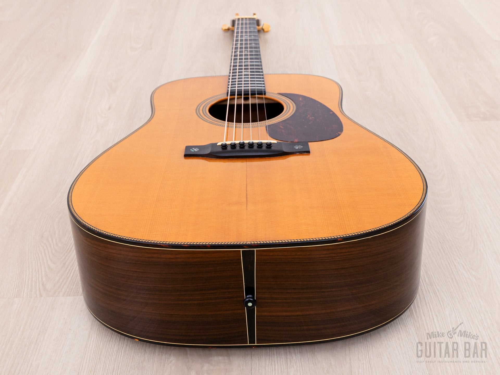1994 Martin Limited Edition HD-28 GM LSH Grand Marquis Large Soundhole Herringbone Dreadnought w/ Case