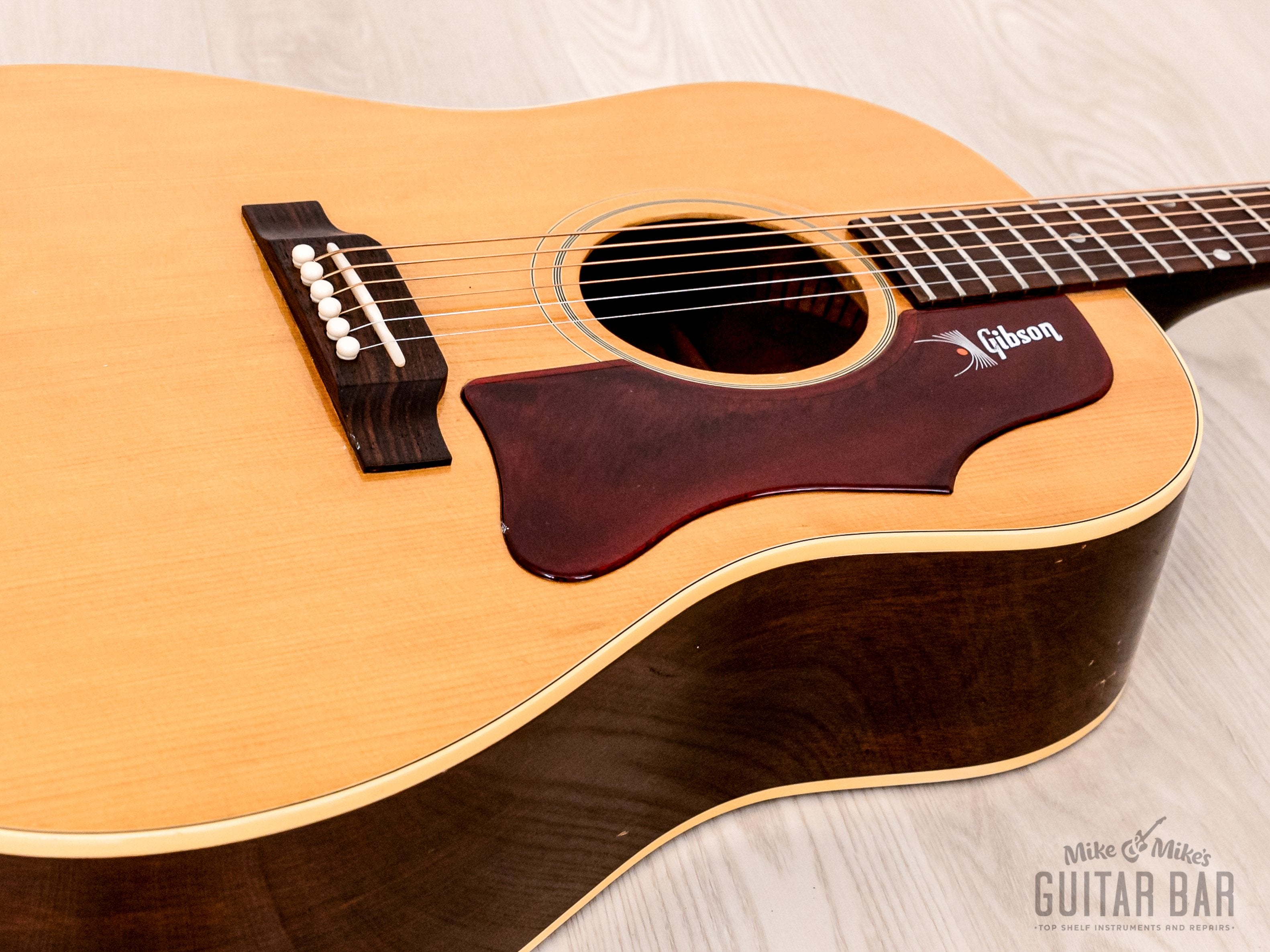 1969 Gibson J-50 Vintage Dreadnought Acoustic Guitar w/ Case, J-45