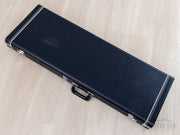2018 Danocaster S-style '56 Sunburst Relic, hardshell case closed, angled