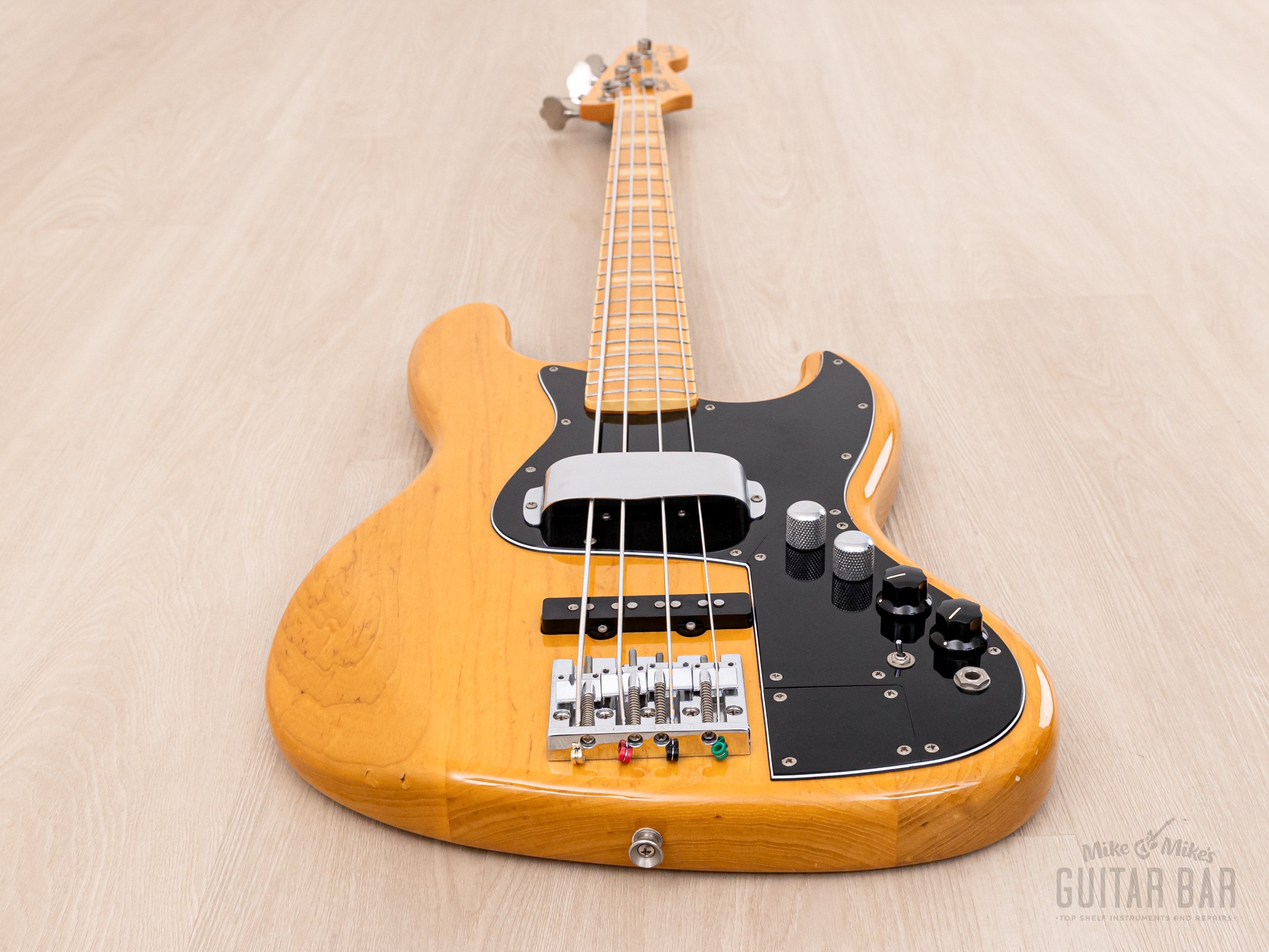 2006 Fender Marcus Miller Signature Jazz Bass Natural w/ Active EQ, Japan CIJ