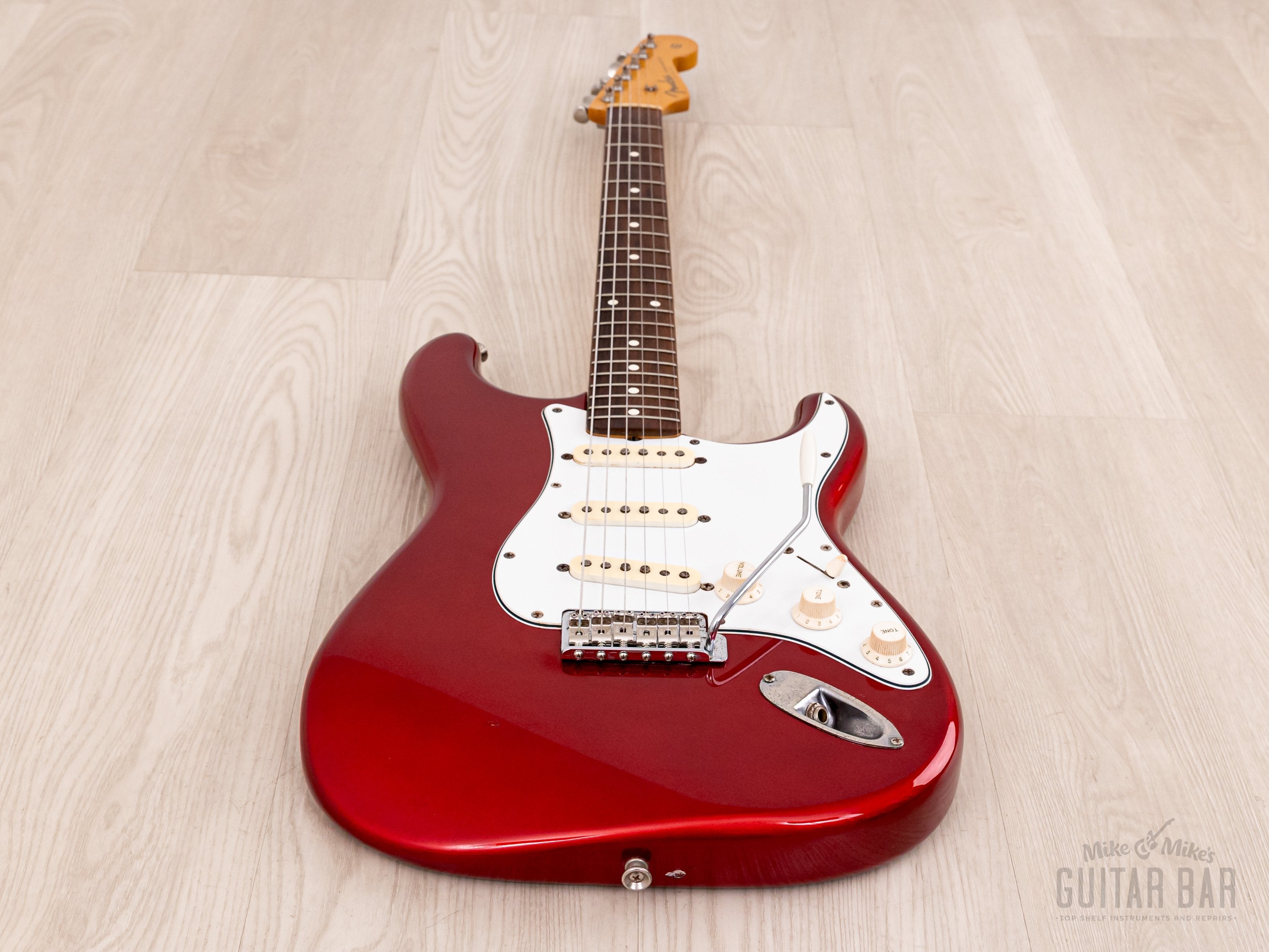 1983 Fender Stratocaster '62 Vintage Reissue JV ST62-65 Candy Apple Red 100% Original, Japan MIJ Fujigen