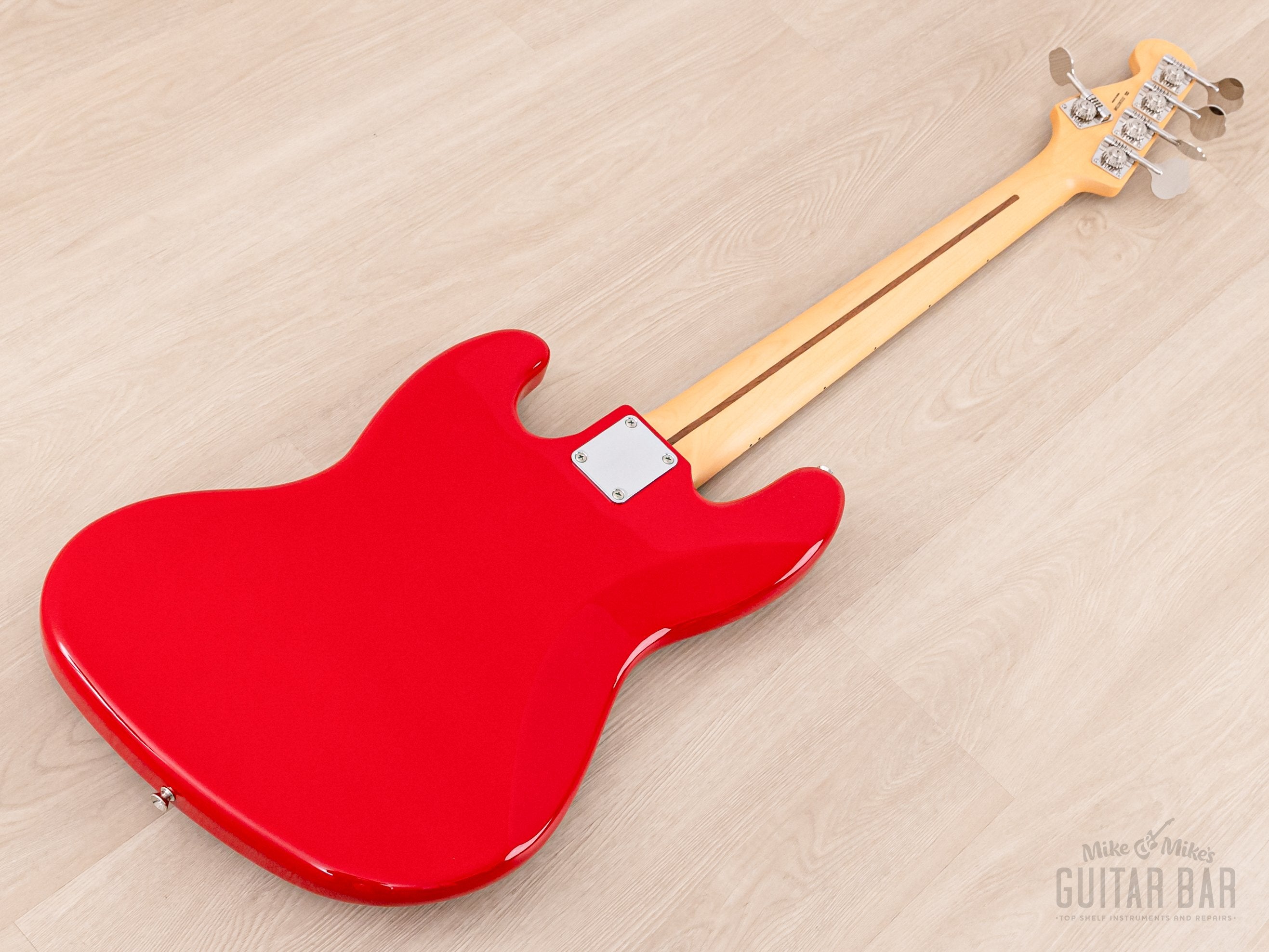 2023 Fender Hybrid II Jazz Bass V 5-String Modena Red, Mint w/ Hangtag