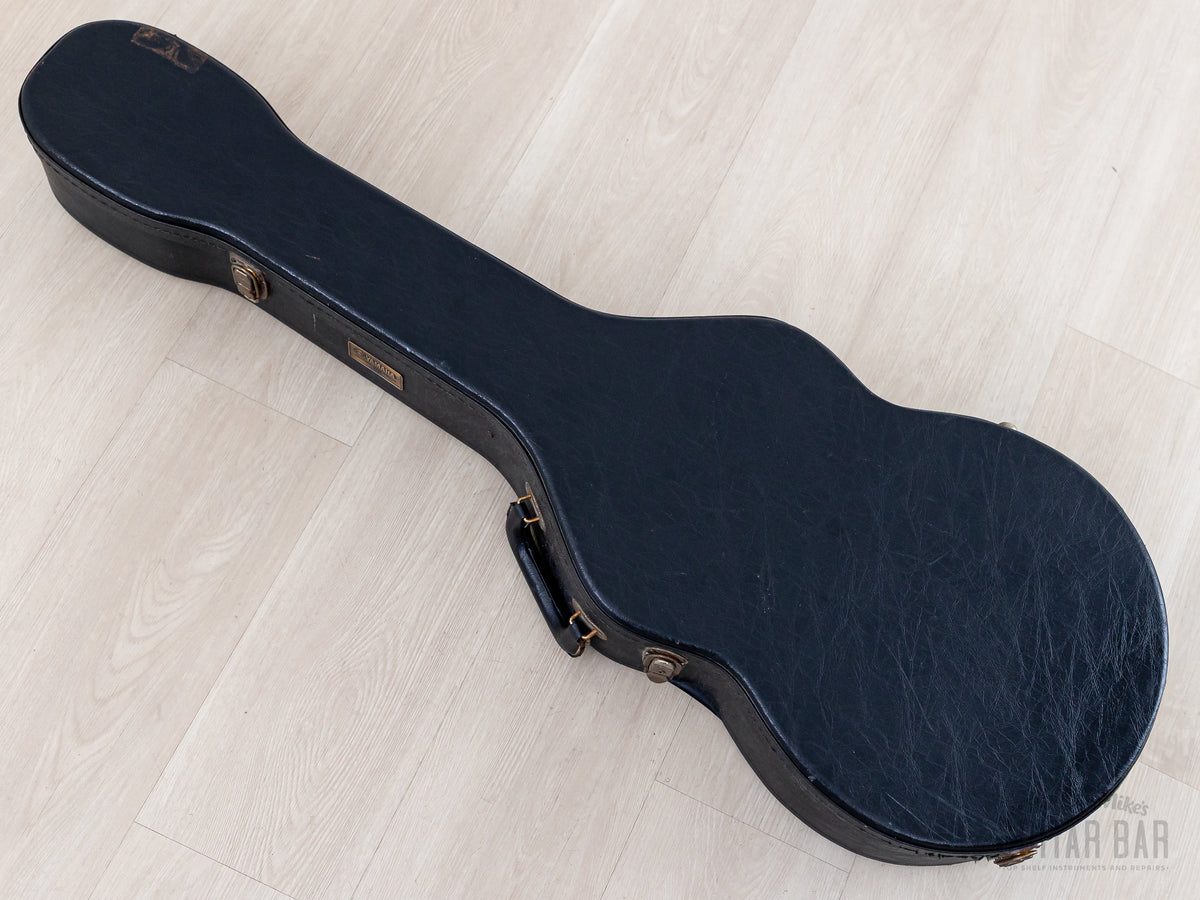 Yamaha SG1000 hardshell case, closed, end view