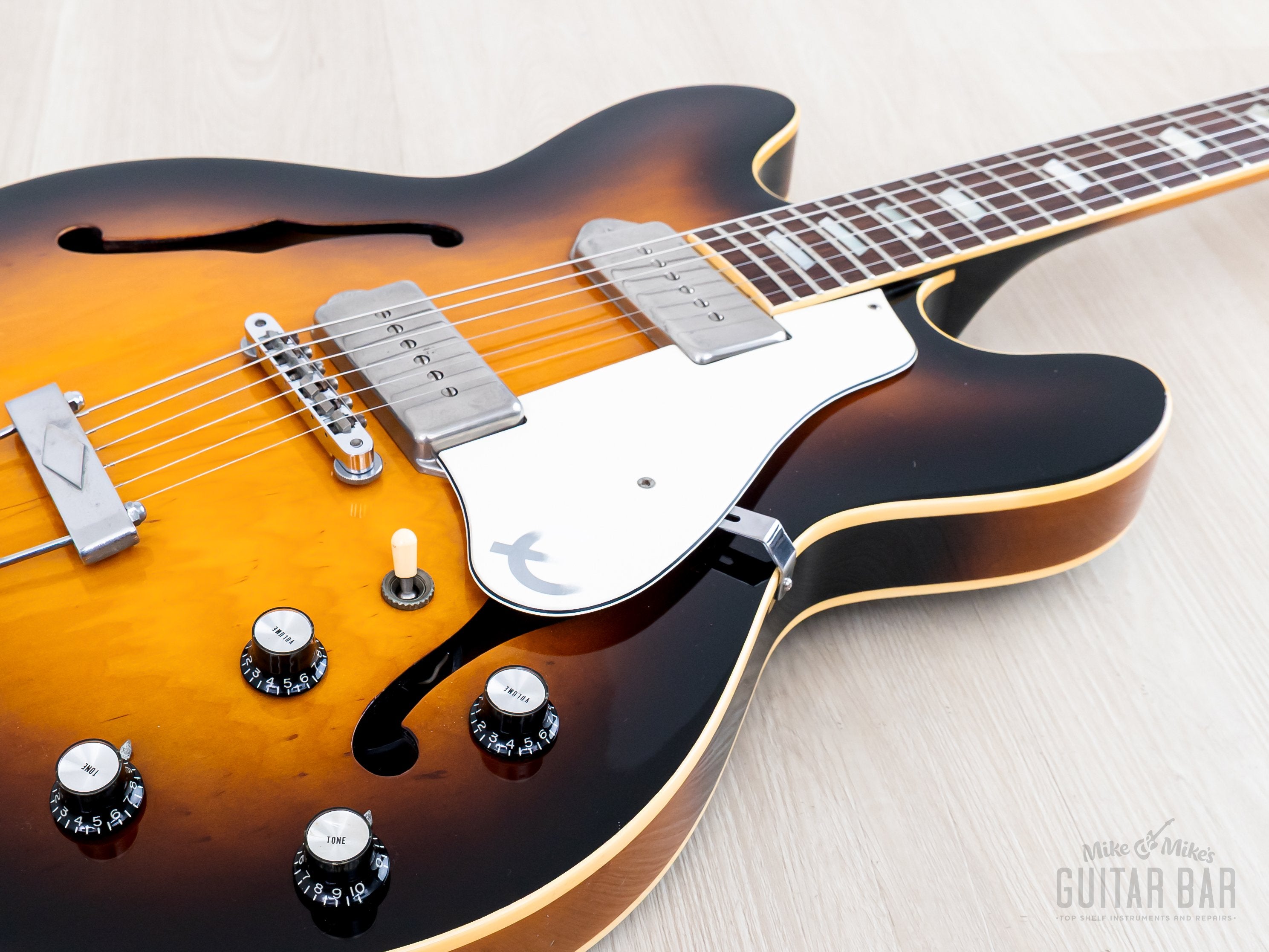 1984 Epiphone Casino Vintage Guitar Sunburst Short Headstock '62-Spec,