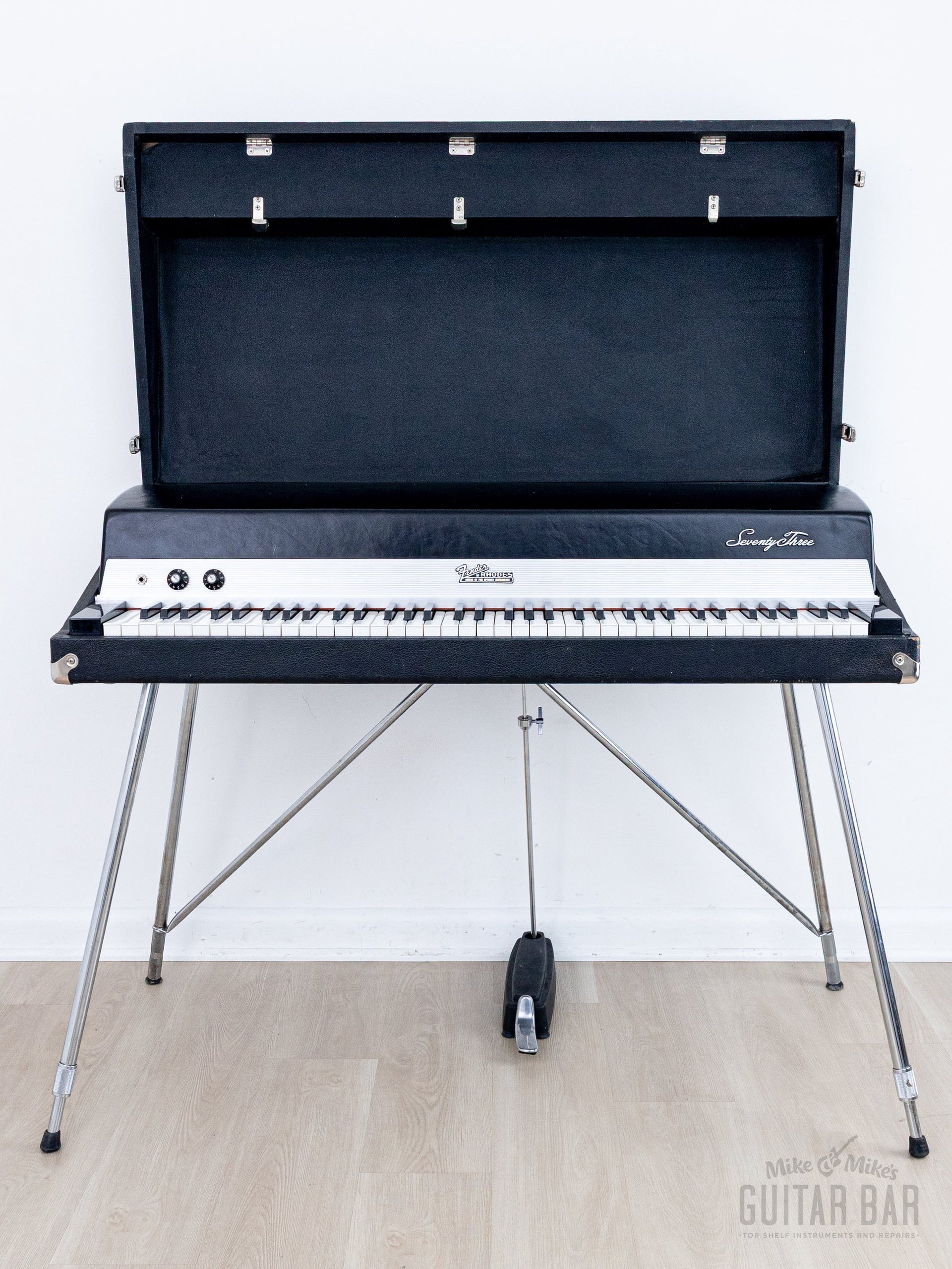 1972 Fender Rhodes Stage 73 Mk I Vintage Electric Piano w/ Legs & Peda