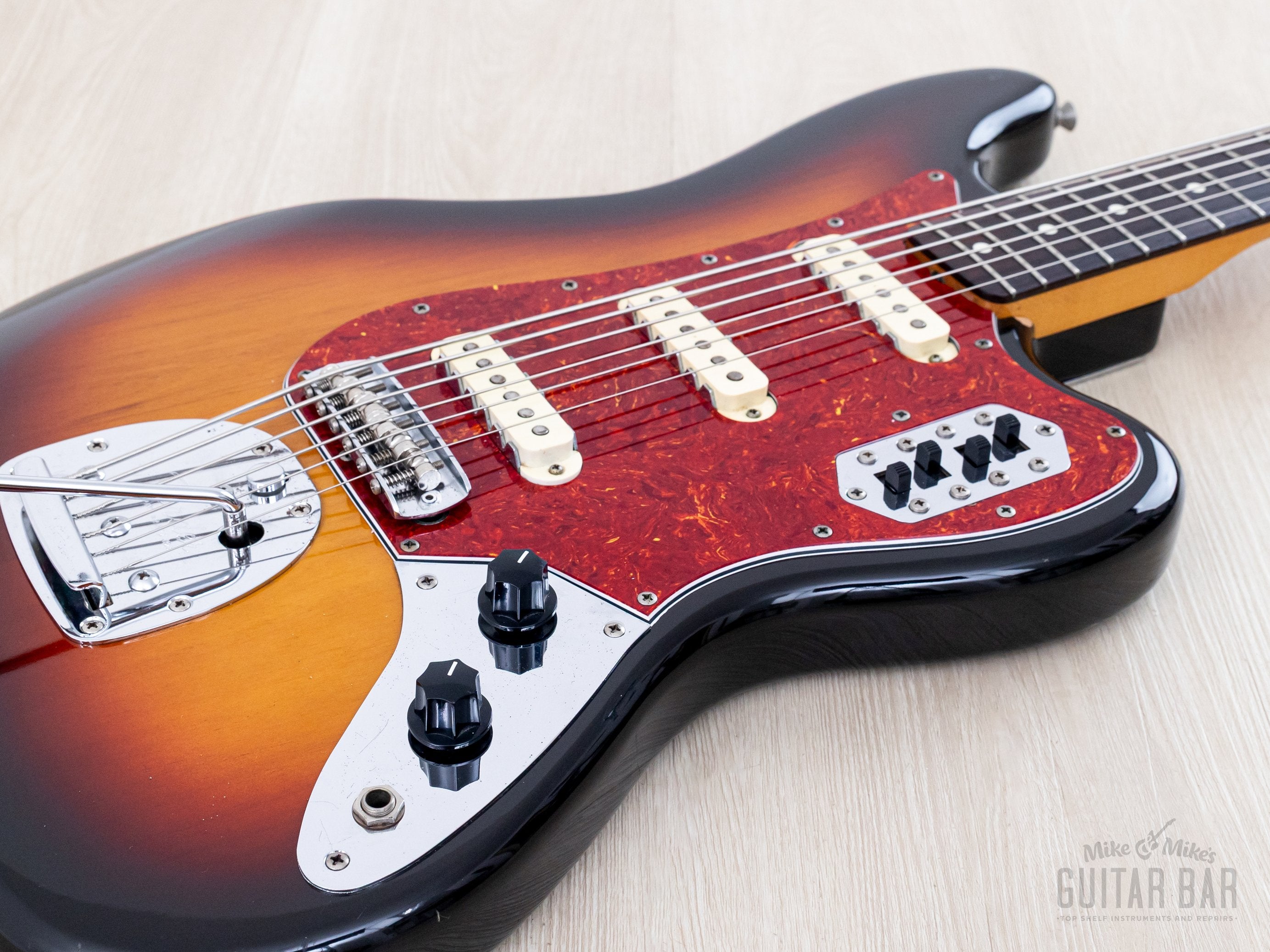 1992 Fender Custom Edition Bass VI Sunburst, 100% Original, Japan MIJ