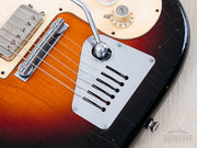 1960s Hofner 172/S bridge cover close-up