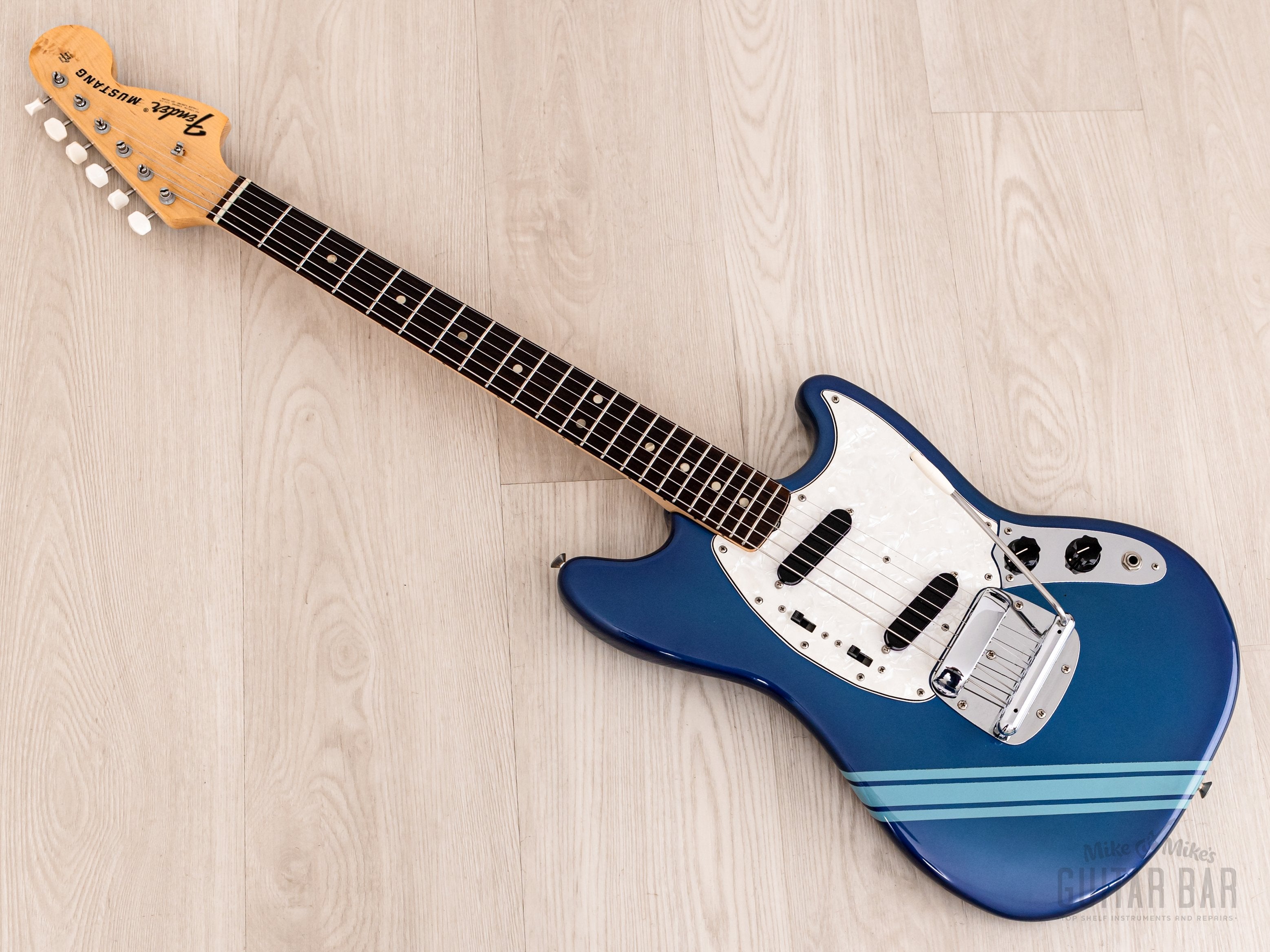 1972 Fender Competition Mustang Competition Burgundy, Collector-Grade
