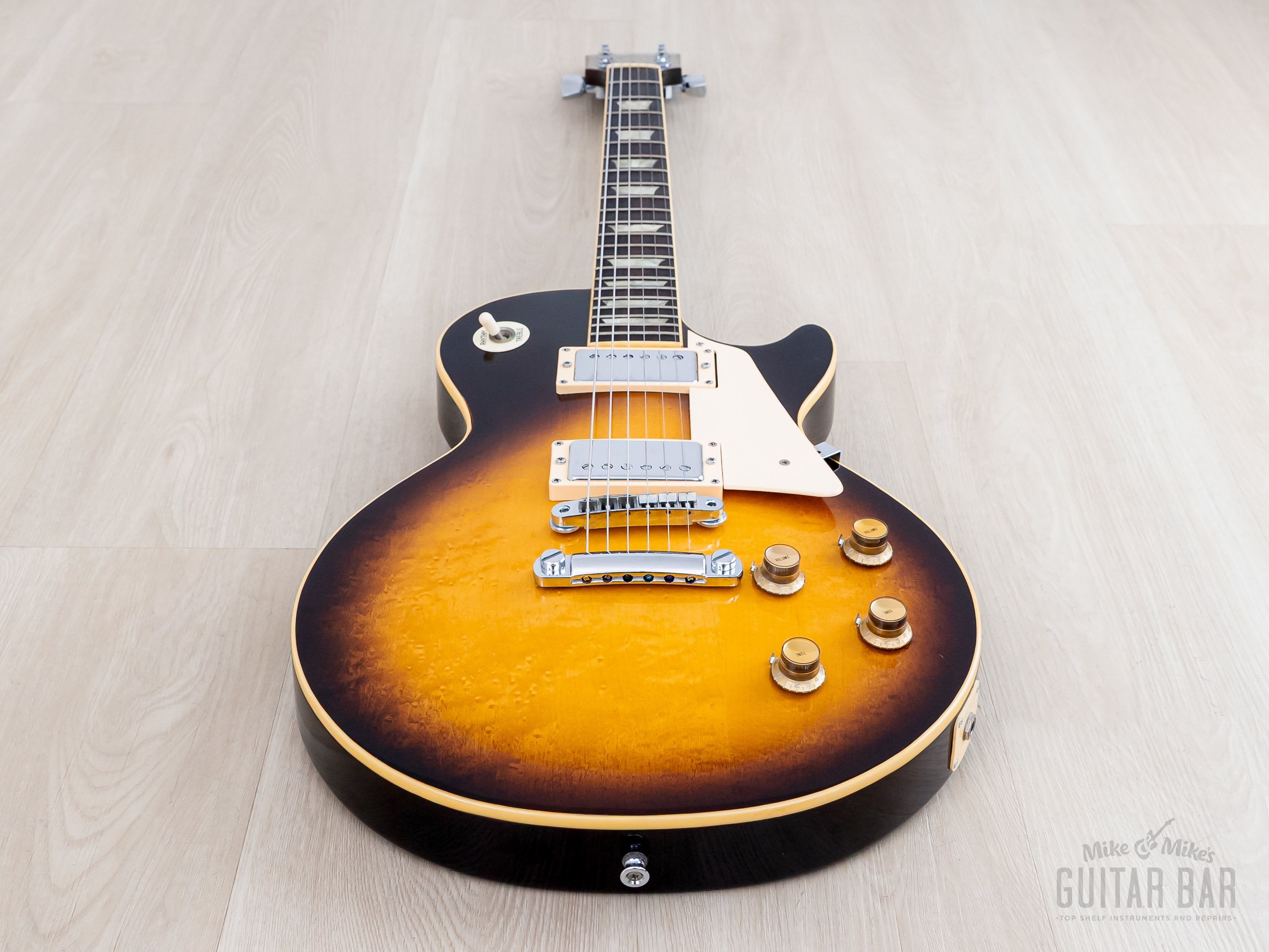 1970s H.S. Anderson LP60 Les Paul Model Vintage Lawsuit Guitar Tobacco