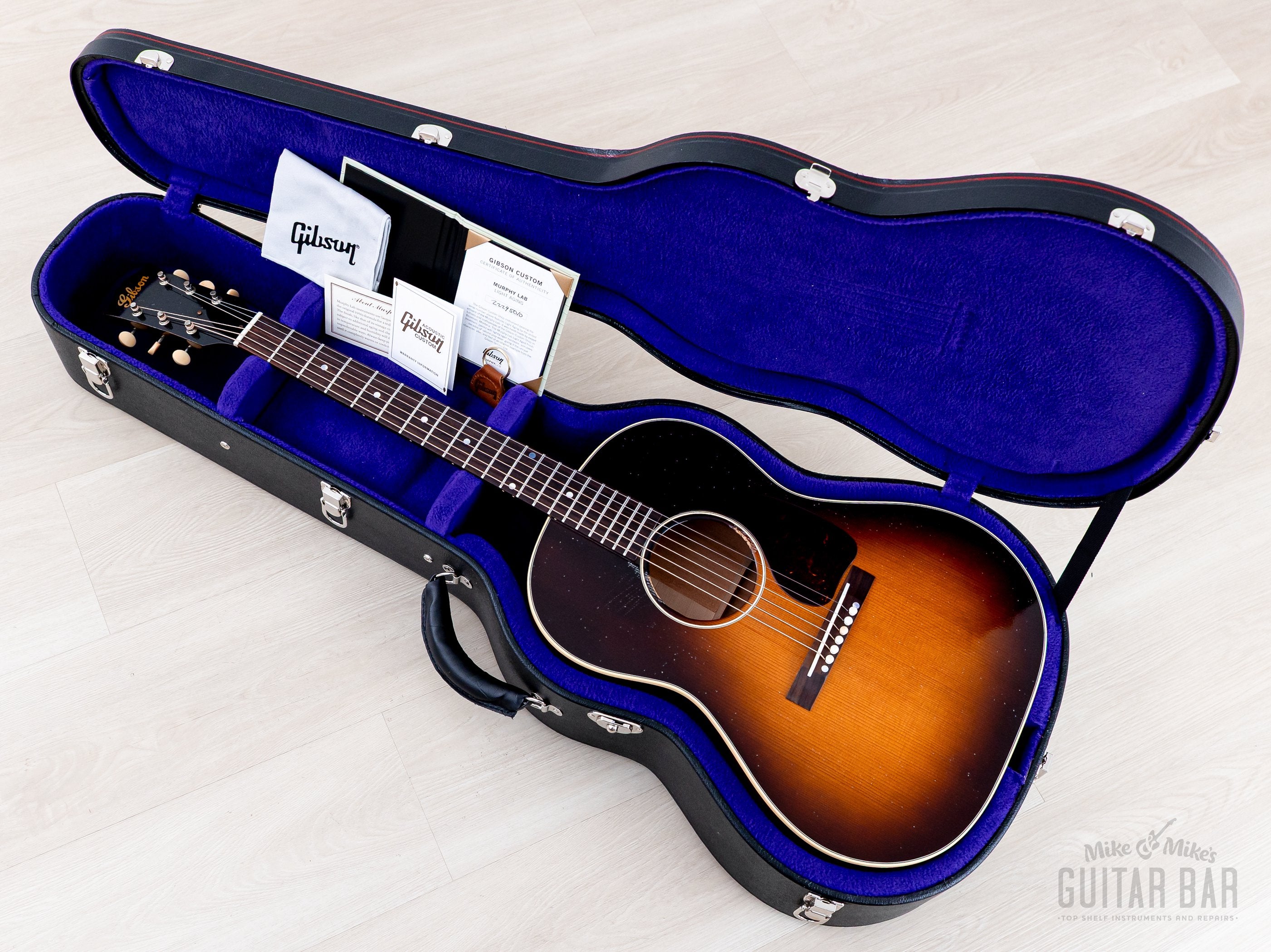2025 Gibson Custom LG-2 Murphy Lab Light Aged 1946 Script Logo w/ Case
