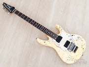 1987 Ibanez RG665 Splash finish neck side view