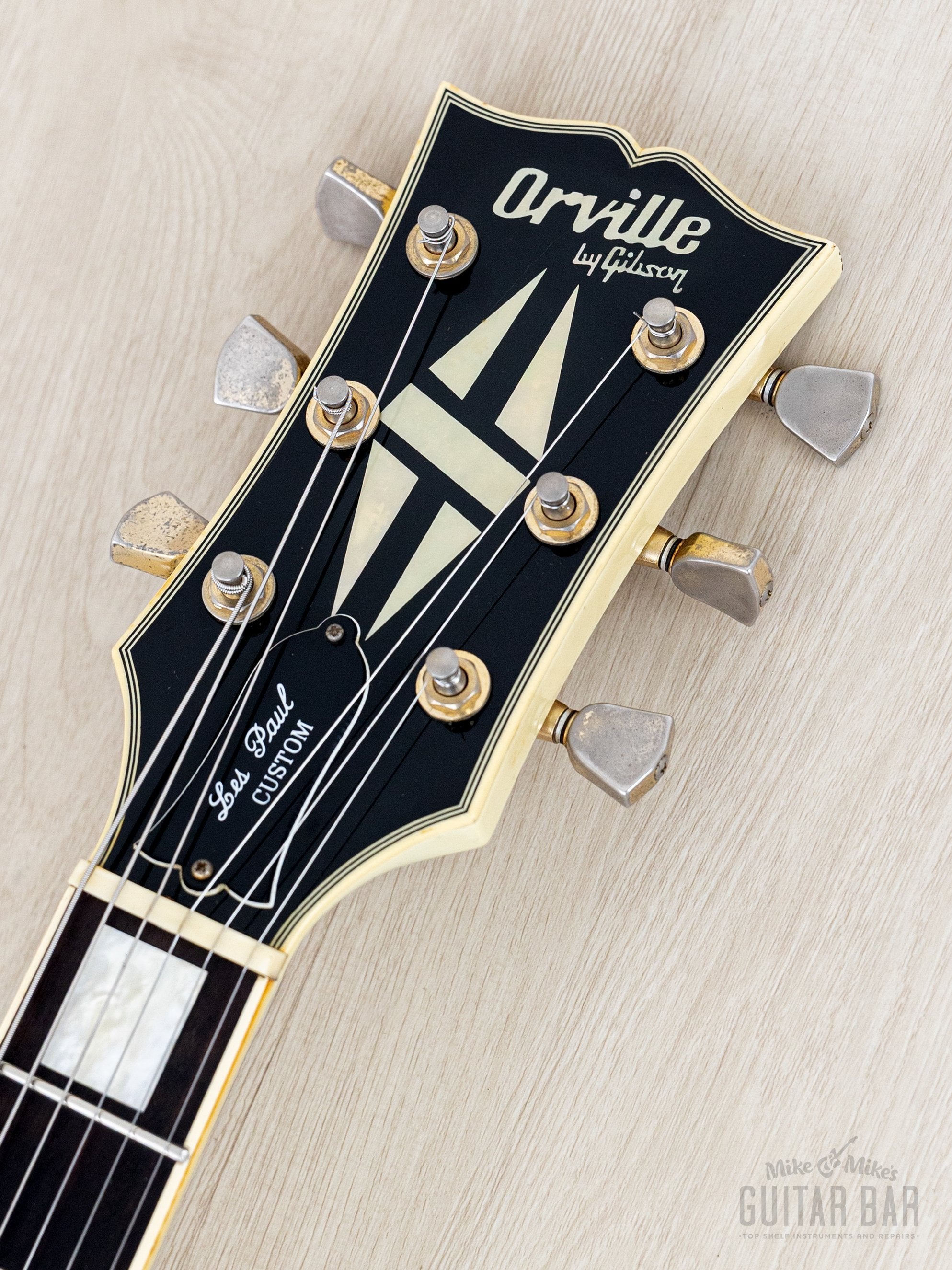 Orville by Gibson LP custom 1989年製 1989 Orville by Gibson, Les Paul Custom – Moze Guitars