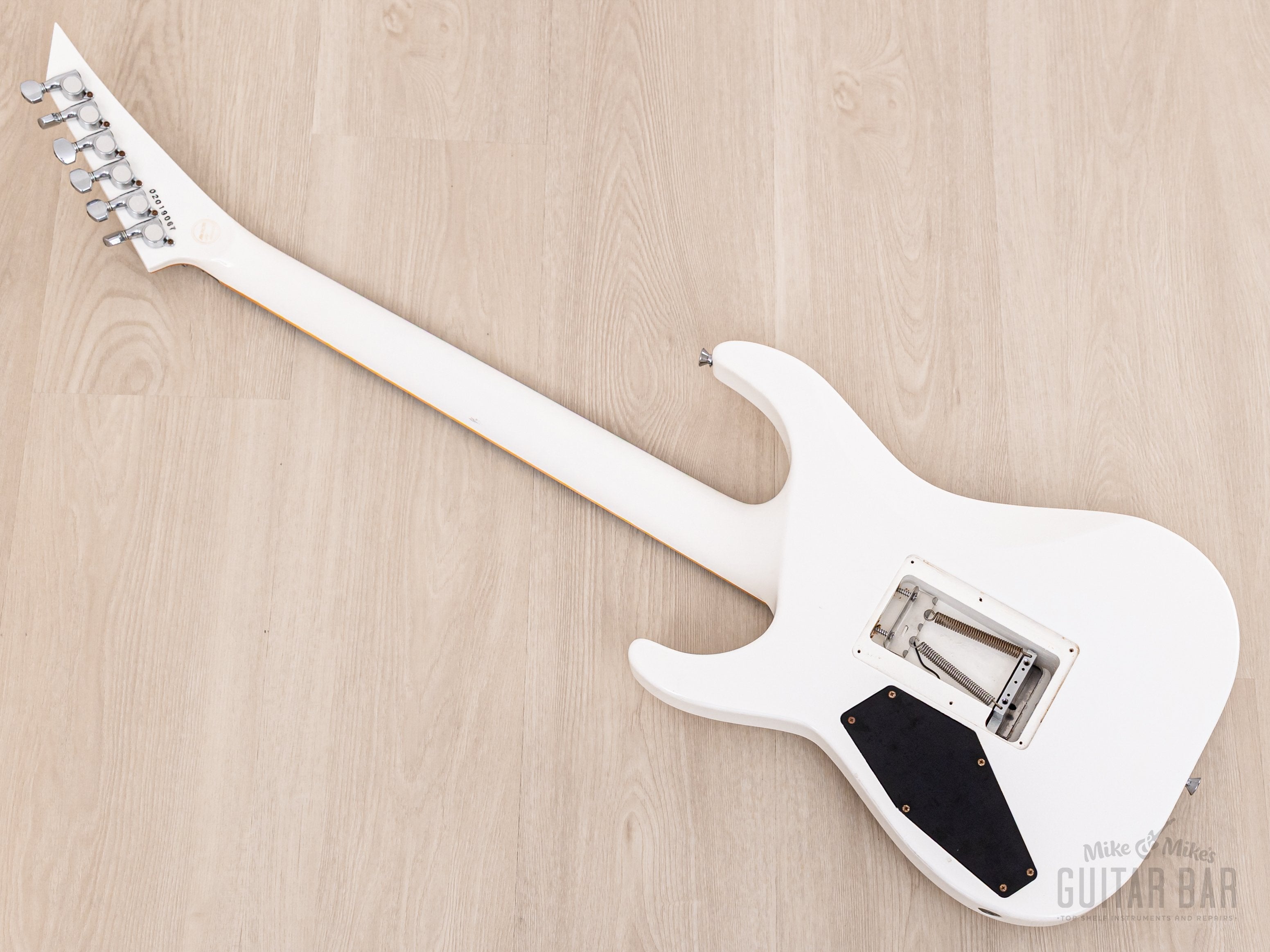1989 ESP Custom Shop Horizon Custom Vintage Neck Through Guitar White, Near-Mint w/ Floyd Rose, Seymour Duncan