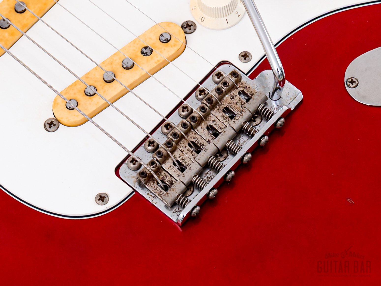 1991 Fender Order Made Stratocaster '62 Vintage Reissue Candy Apple Re