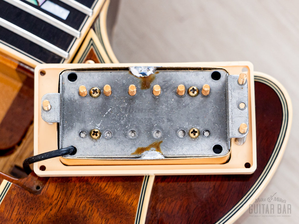 Ibanez AM200 humbucker underside close-up