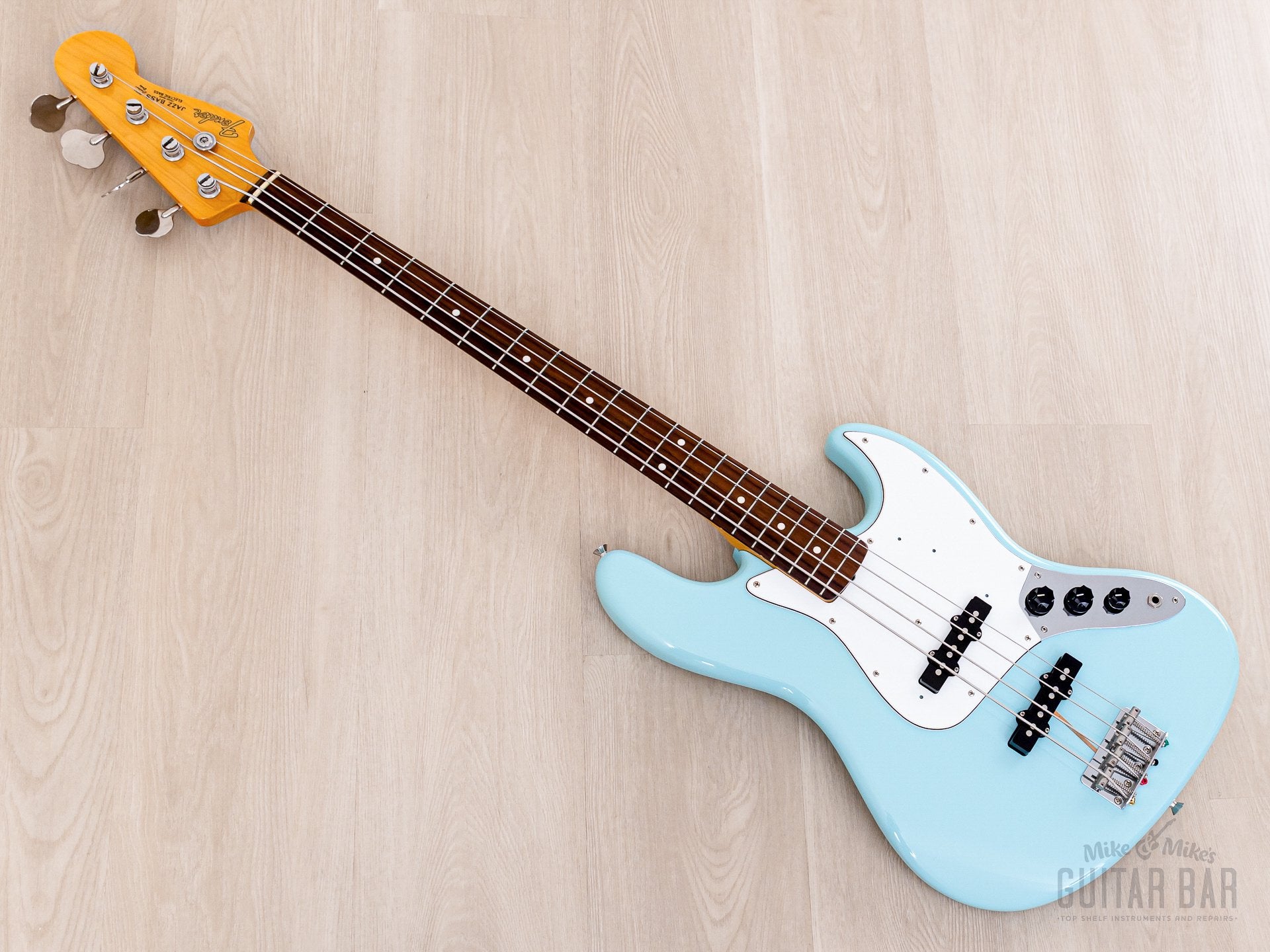 Fender Japan MADE IN JAPAN2007~10年JB62US 2007 Fender Jazz Bass '62 Vintage Reissue JB62 Sonic Blue, Japan CIJ