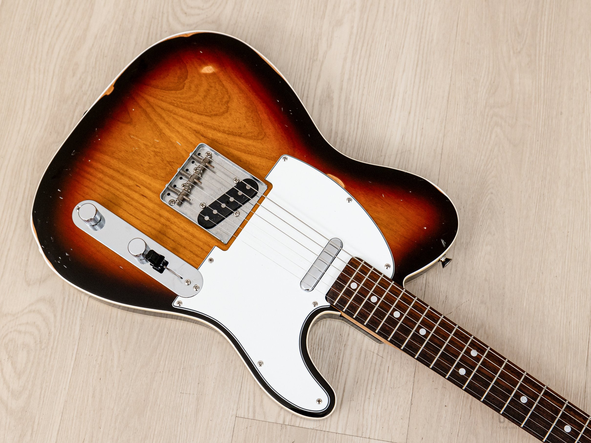 2011 Fender Order Made Telecaster Custom TL62B-67 Non-Catalog w/ Strat Headstock, Japan MIJ