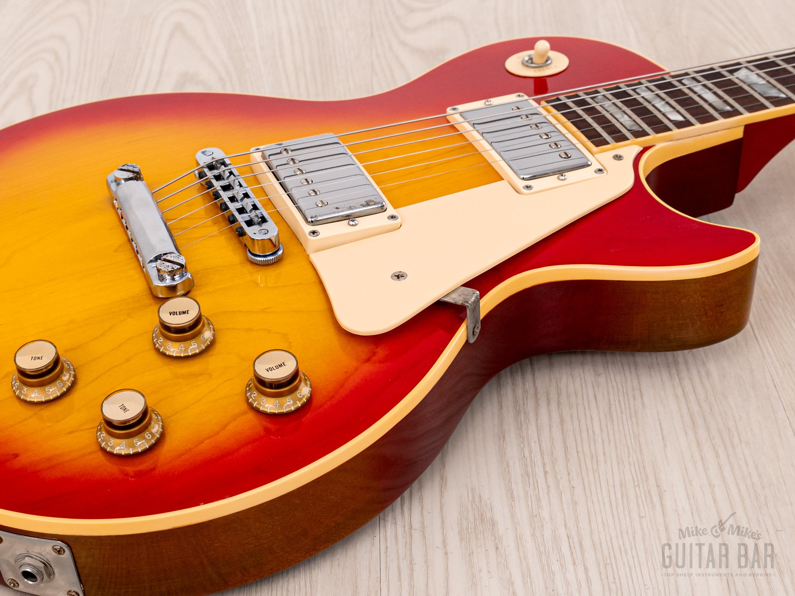 1978 Gibson Les Paul Standard Vintage Guitar Cherry Sunburst, Time Capsule w/ T Tops, Case