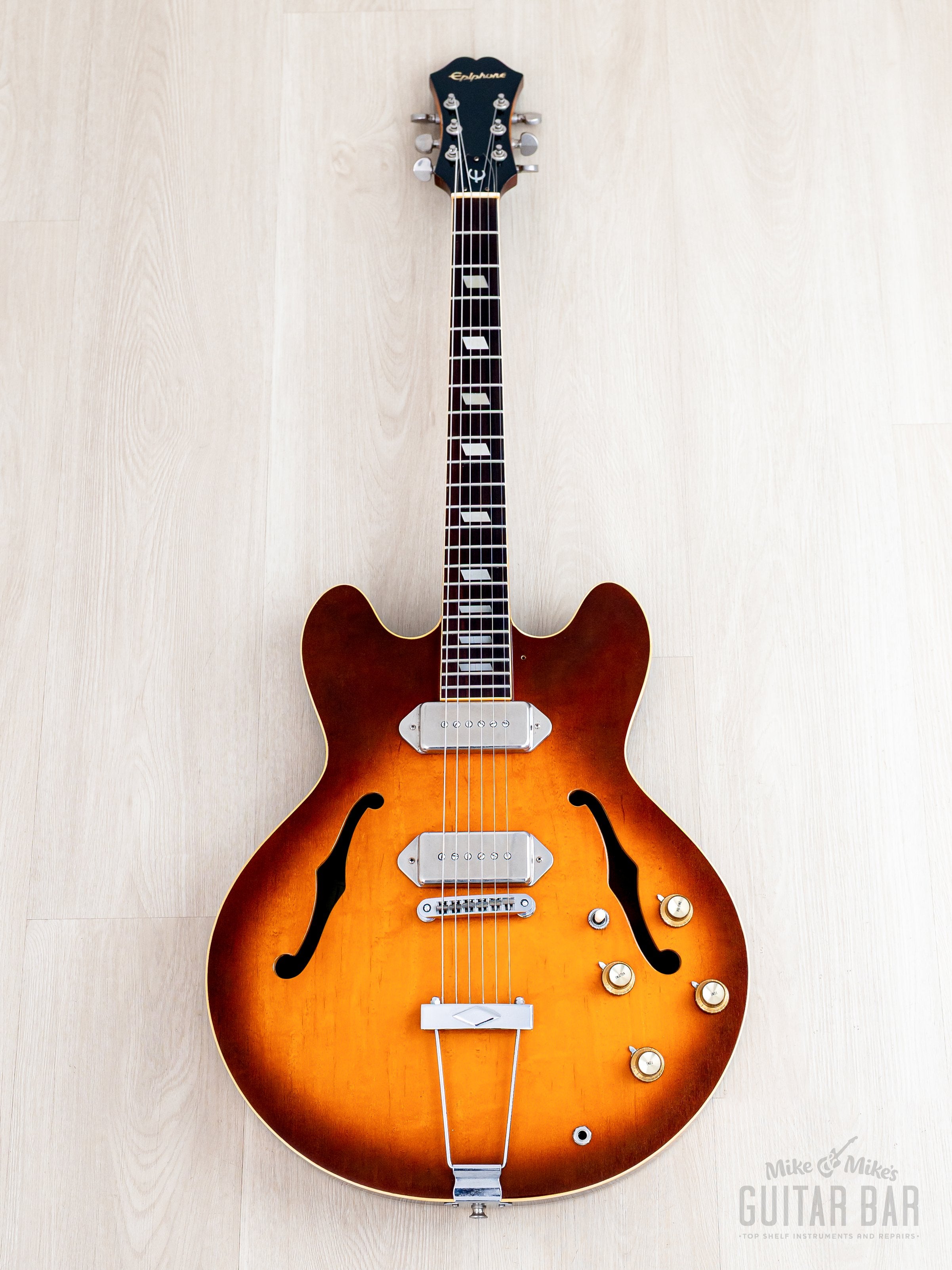 1980 Epiphone Casino Vintage Guitar Sunburst Near-Mint w/ Case, Matsum
