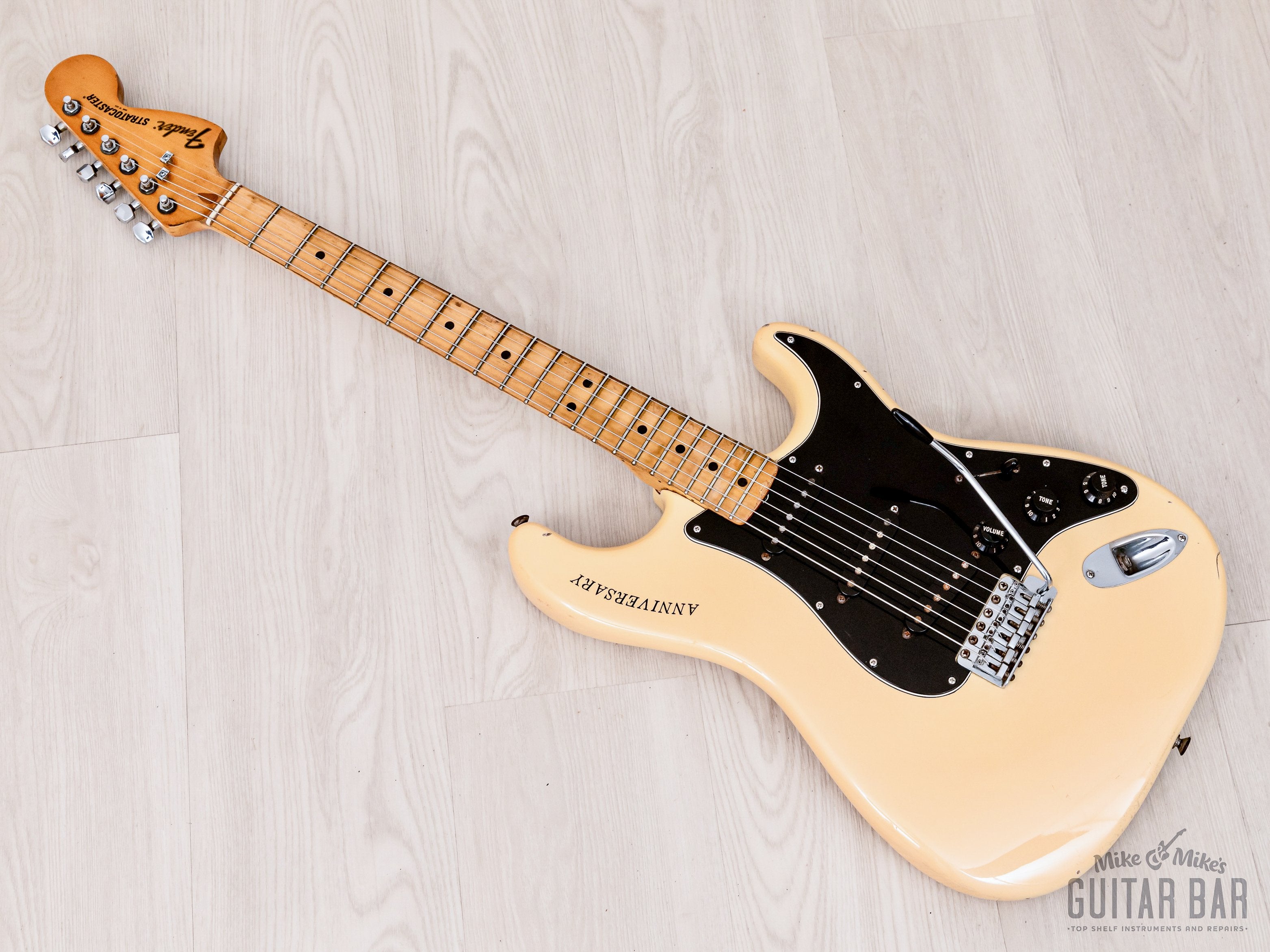 1980 Fender Stratocaster 25th Anniversary Model Vintage Guitar Pearl W