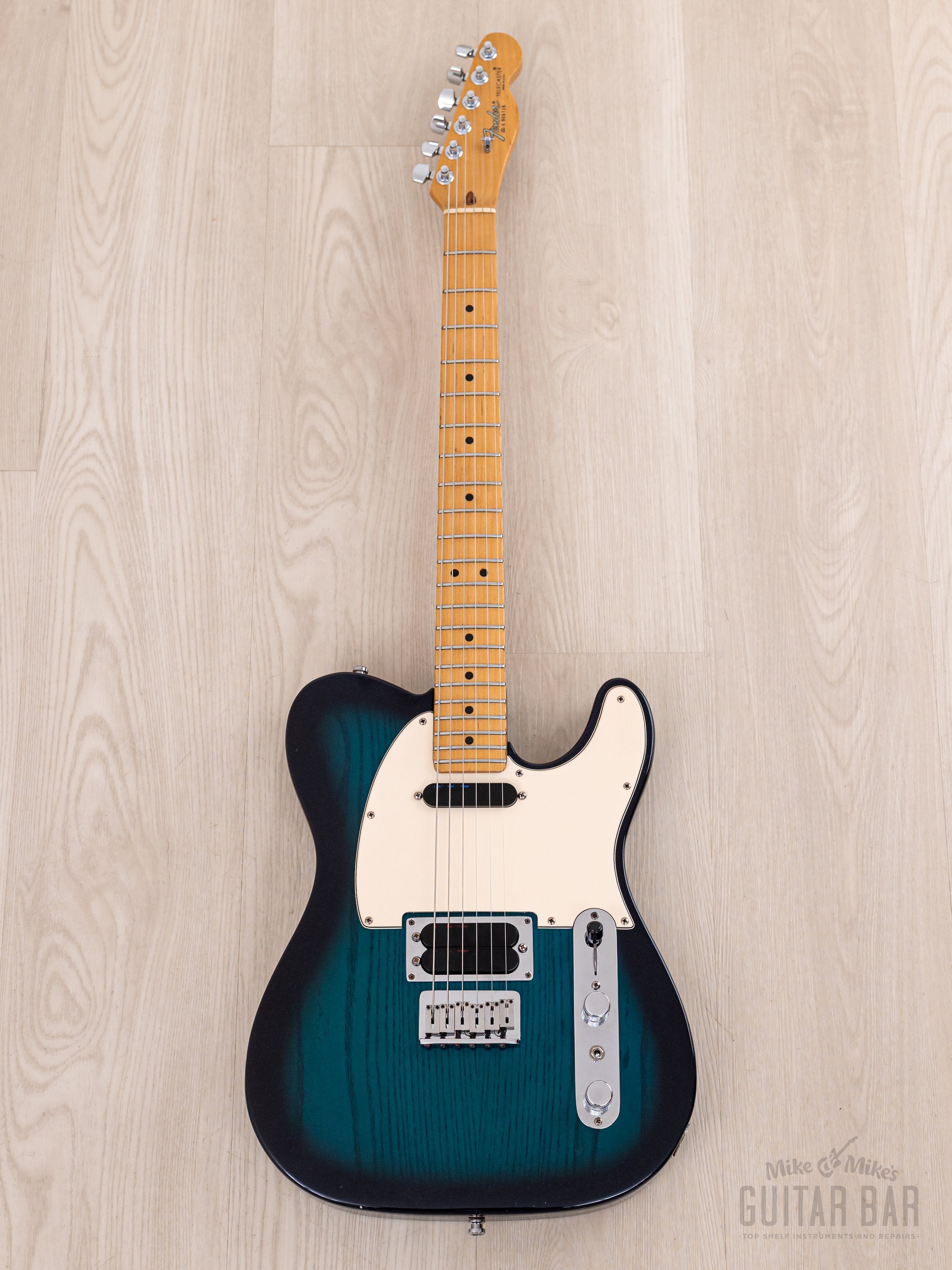 1990 Fender Telecaster Plus V1 Blue Frost, 100% Original w/ Case