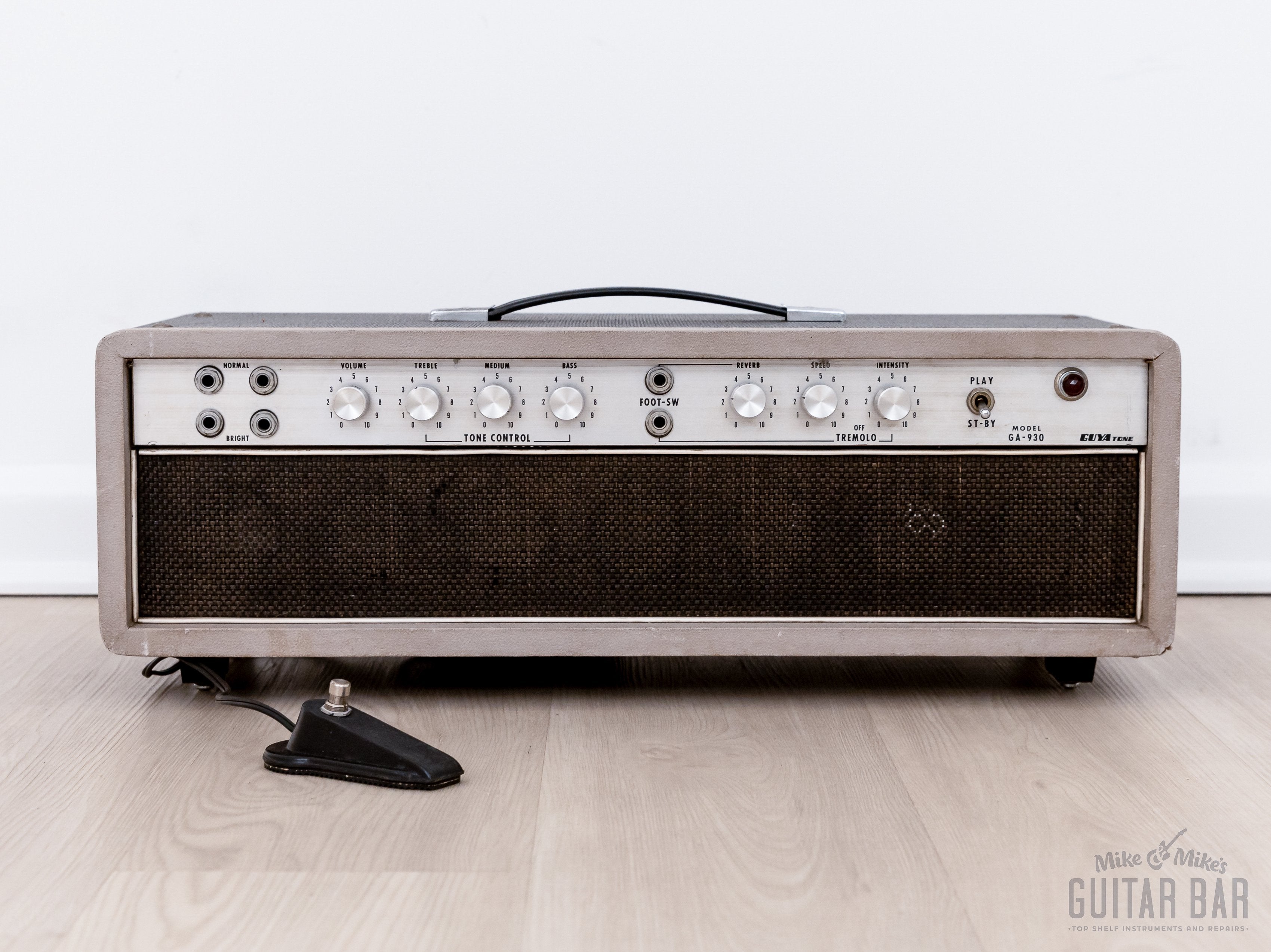 Guyatone PA-3 Acoustic Pre Amp 本体 1960s Guyatone GA-930 Vintage Tube Amp Head w/ 6L6, Tokyo Sound Co, Ja