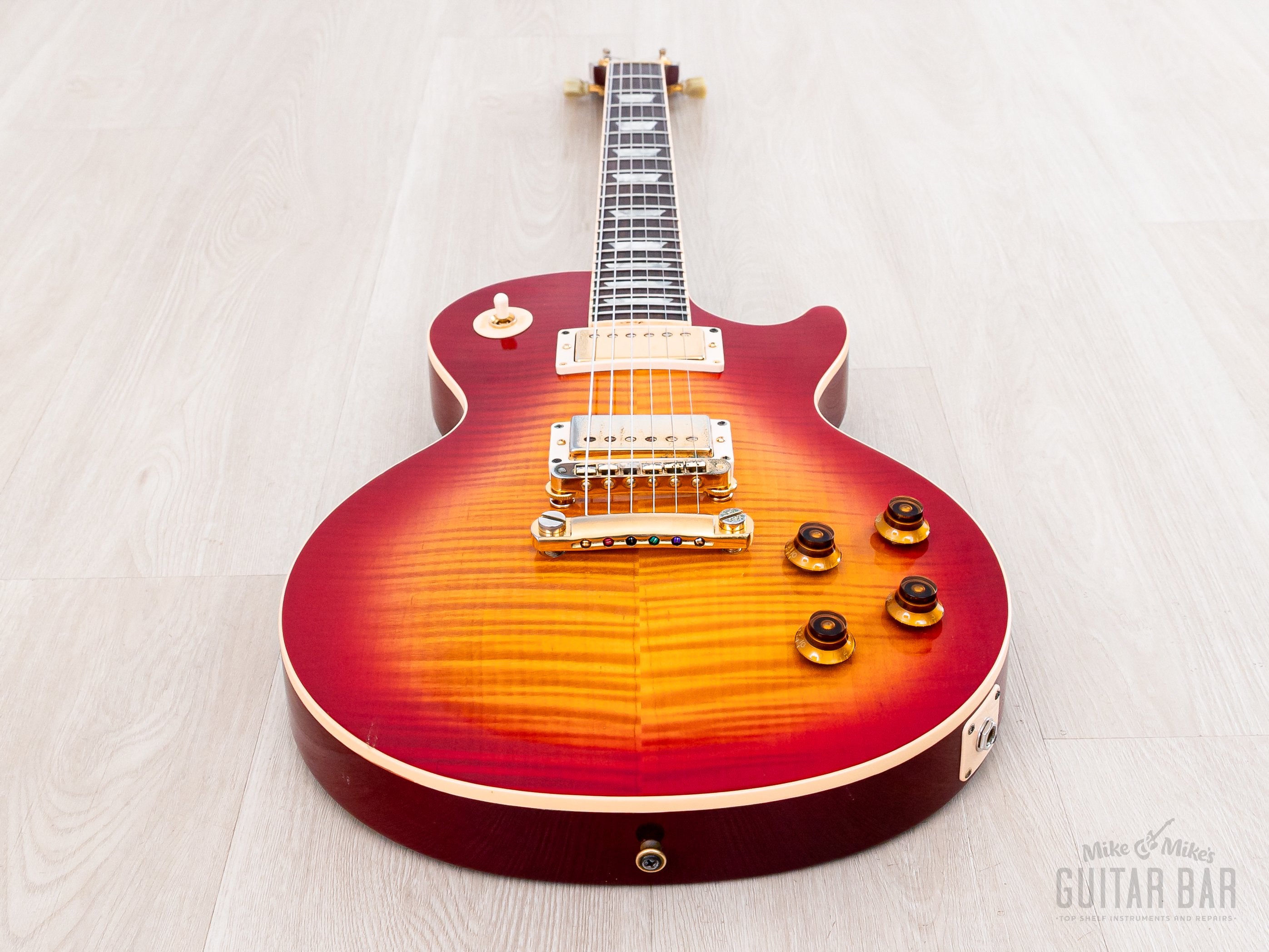 1998 Gibson Les Paul Standard Plus Limited Edition Flame Top Cherry Su