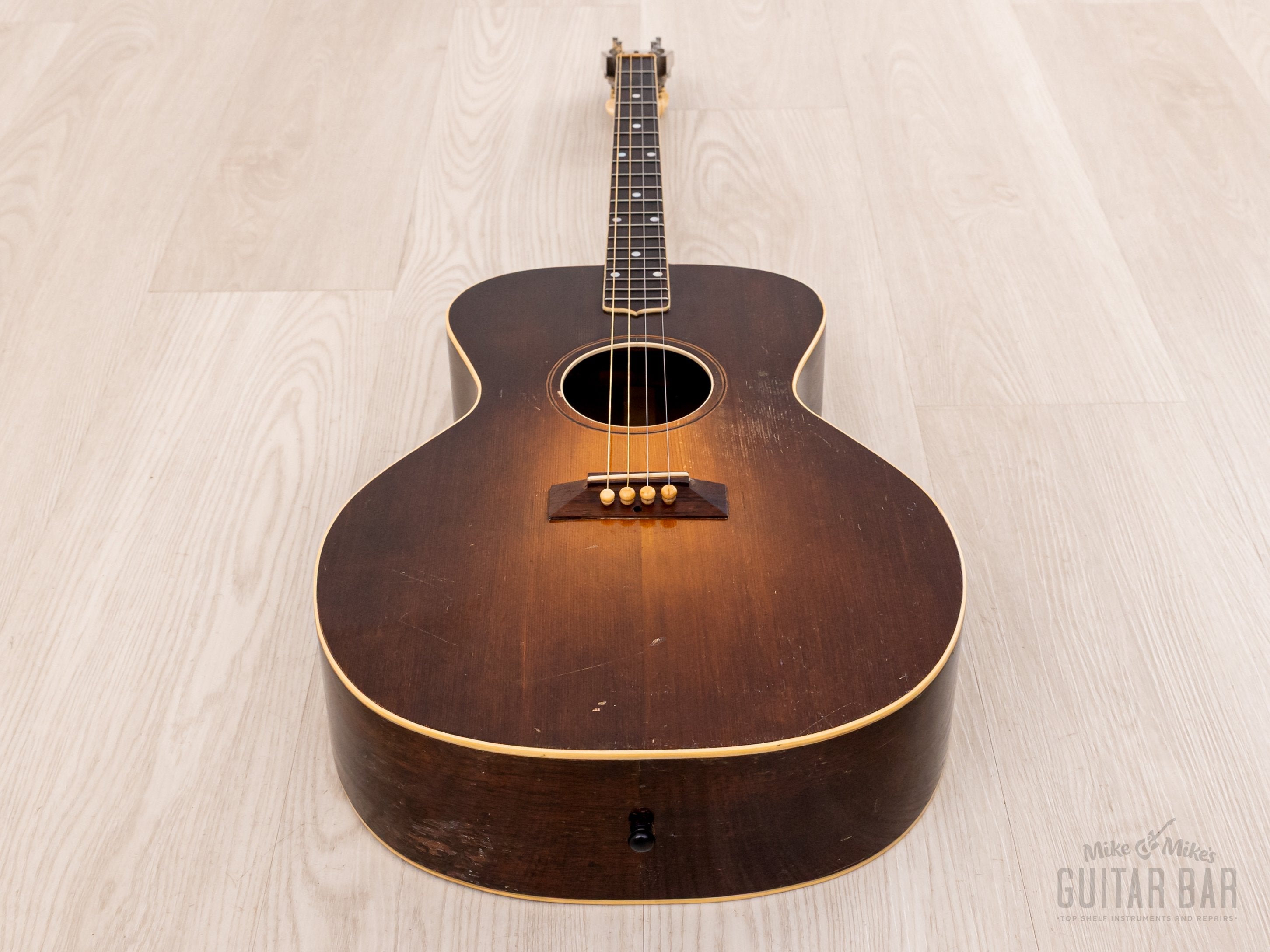 1928 Gibson TG-1 Vintage Tenor Acoustic Guitar Sunburst w/ Case