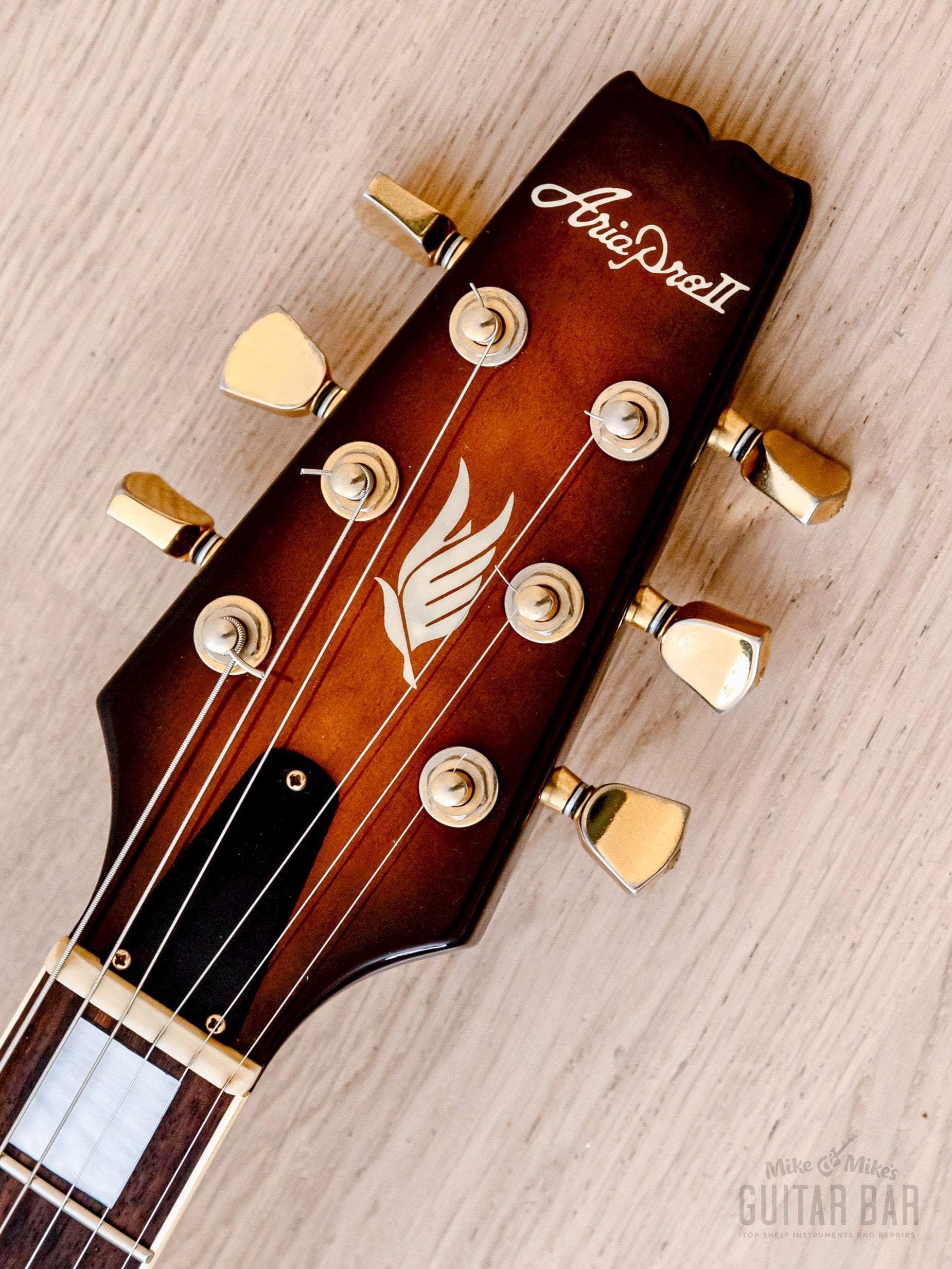 Aria Pro II PE-85R Electric Guitar Flame Top Tobacco Sunburst w/ Seymour Duncan, Japan