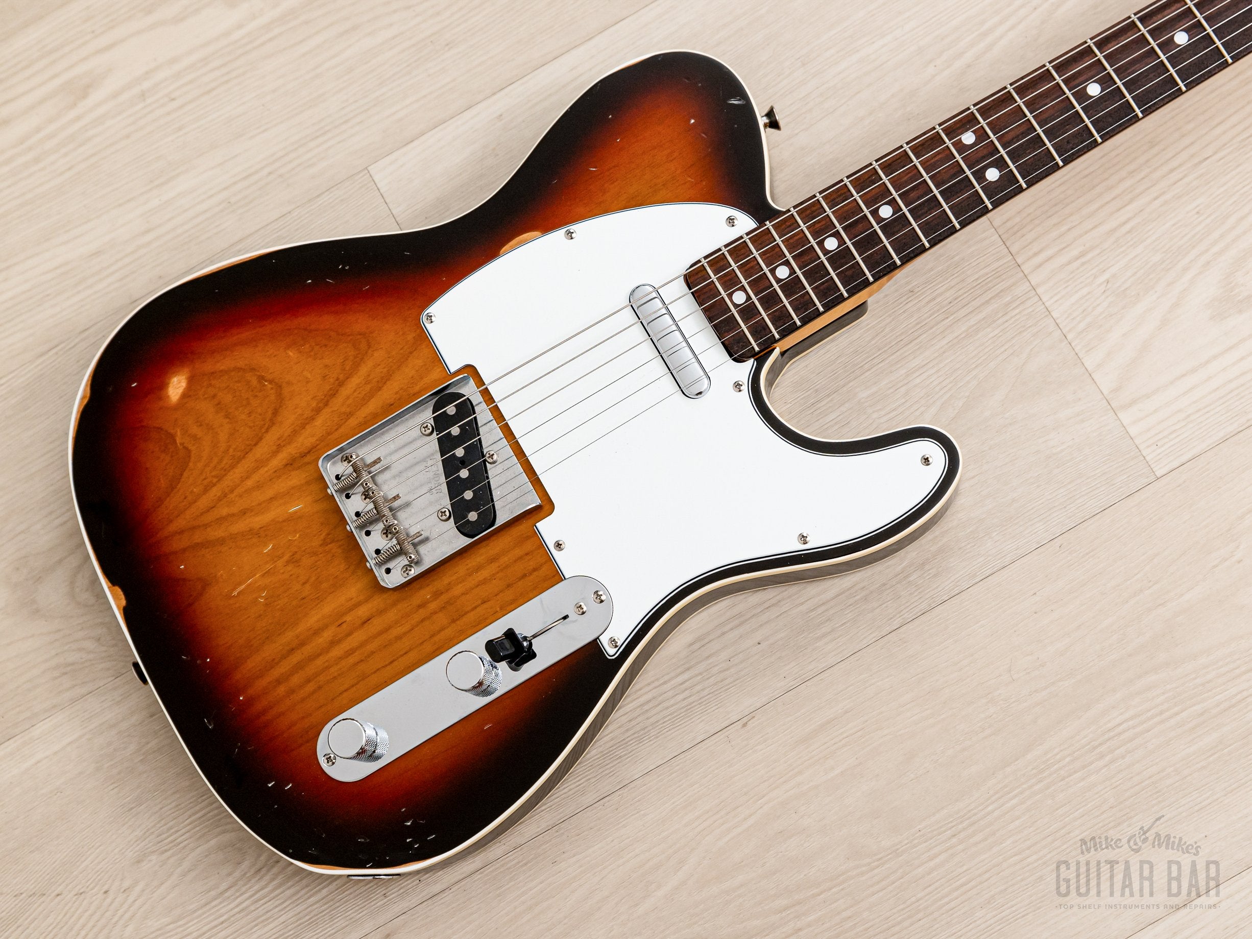 2011 Fender Order Made Telecaster Custom TL62B-67 Non-Catalog w/ Strat Headstock, Japan MIJ