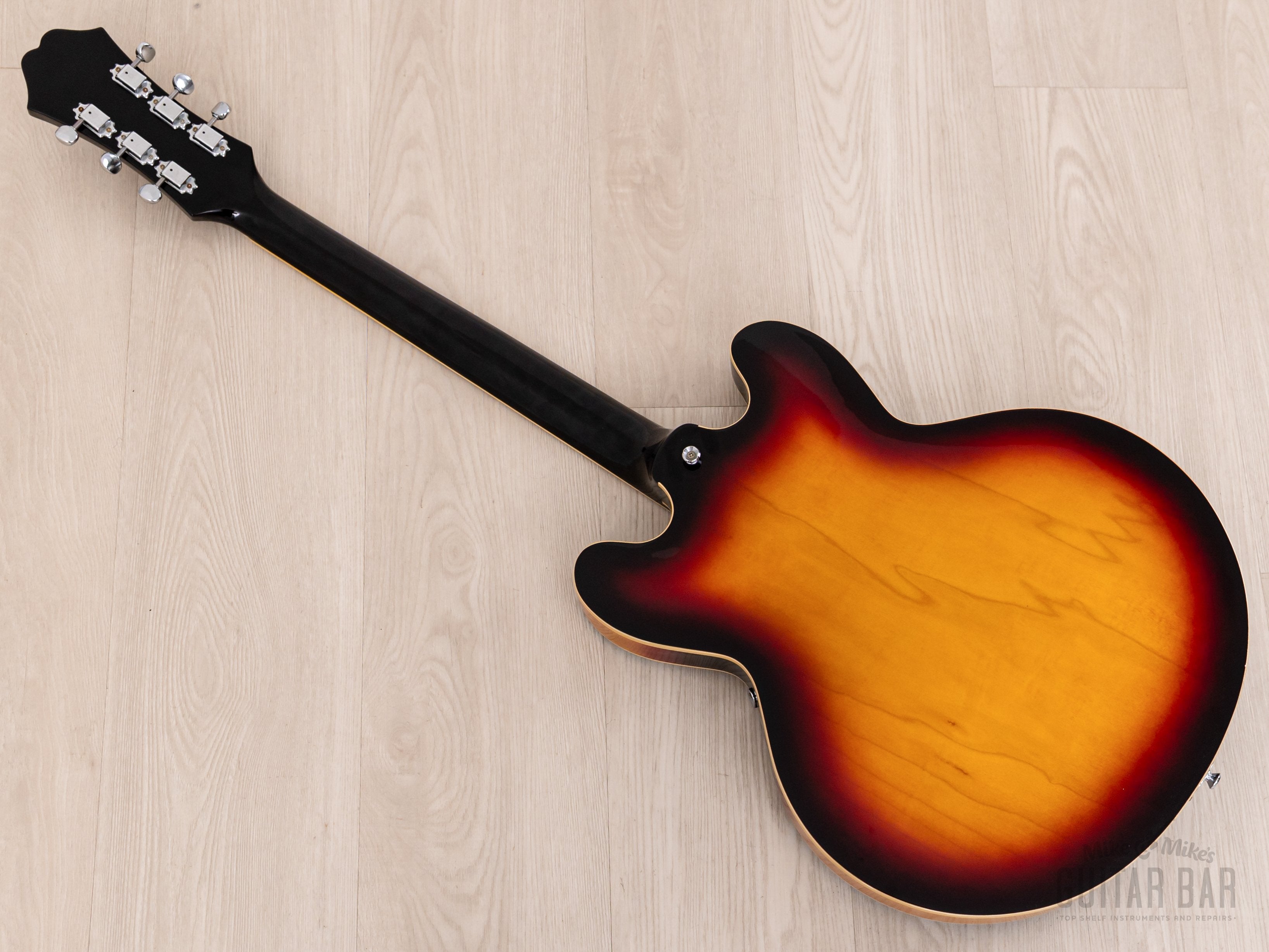 2001 Epiphone Casino Sunburst w/ 1 11/16