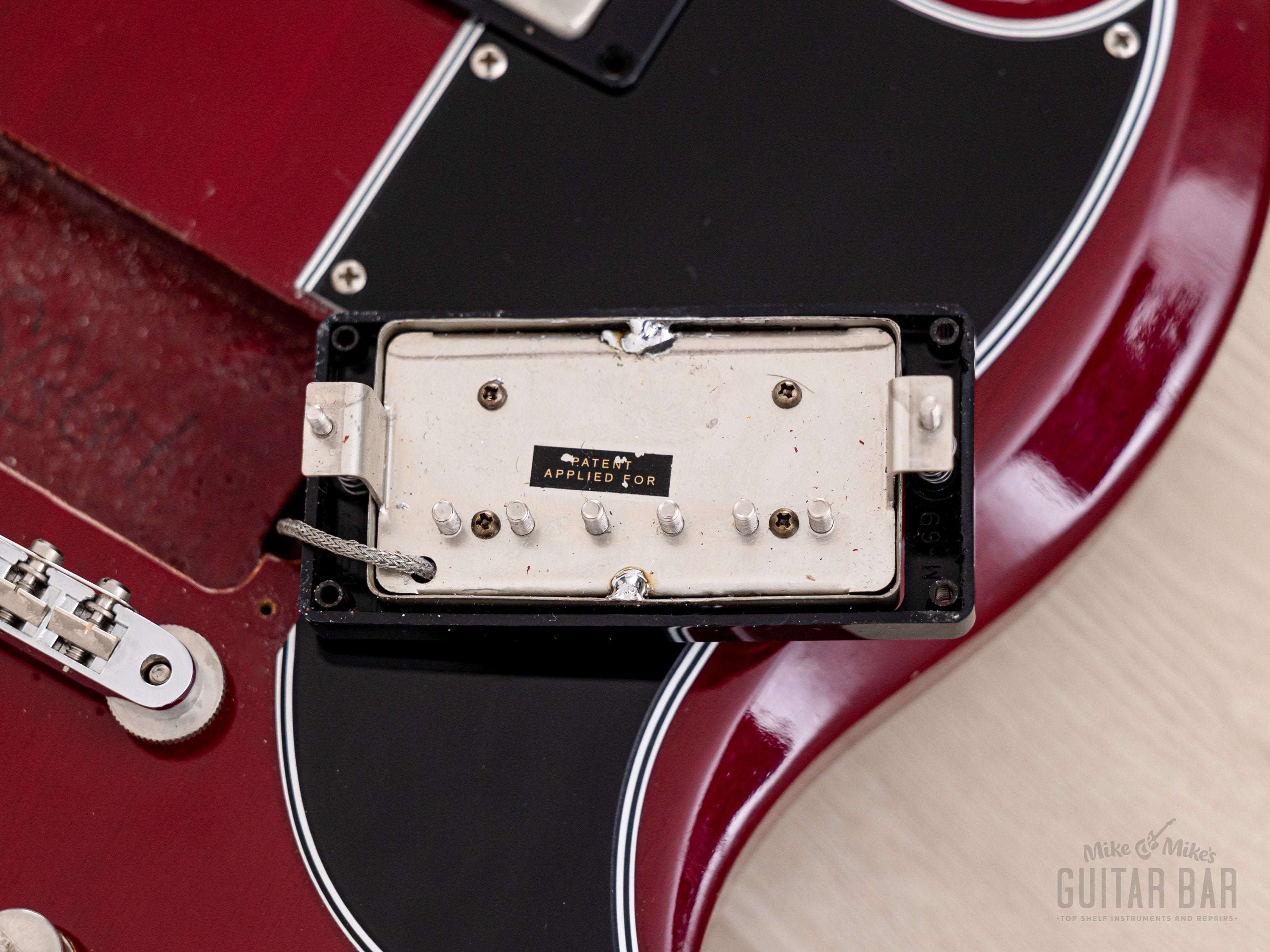 1997 Gibson ‘61 SG Standard Cherry w/ 57 Classic PAFs, Hangtags & Case