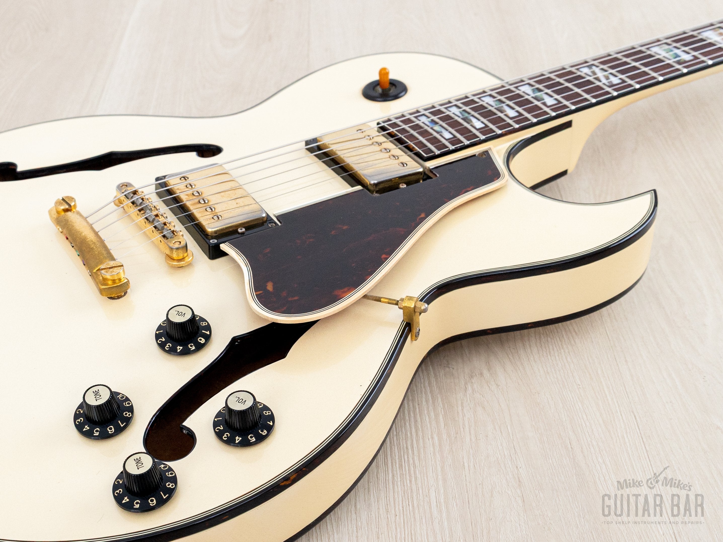 1988 Greco Super Real Project RS-90 Vintage Semi-Hollow ES-Style Guita