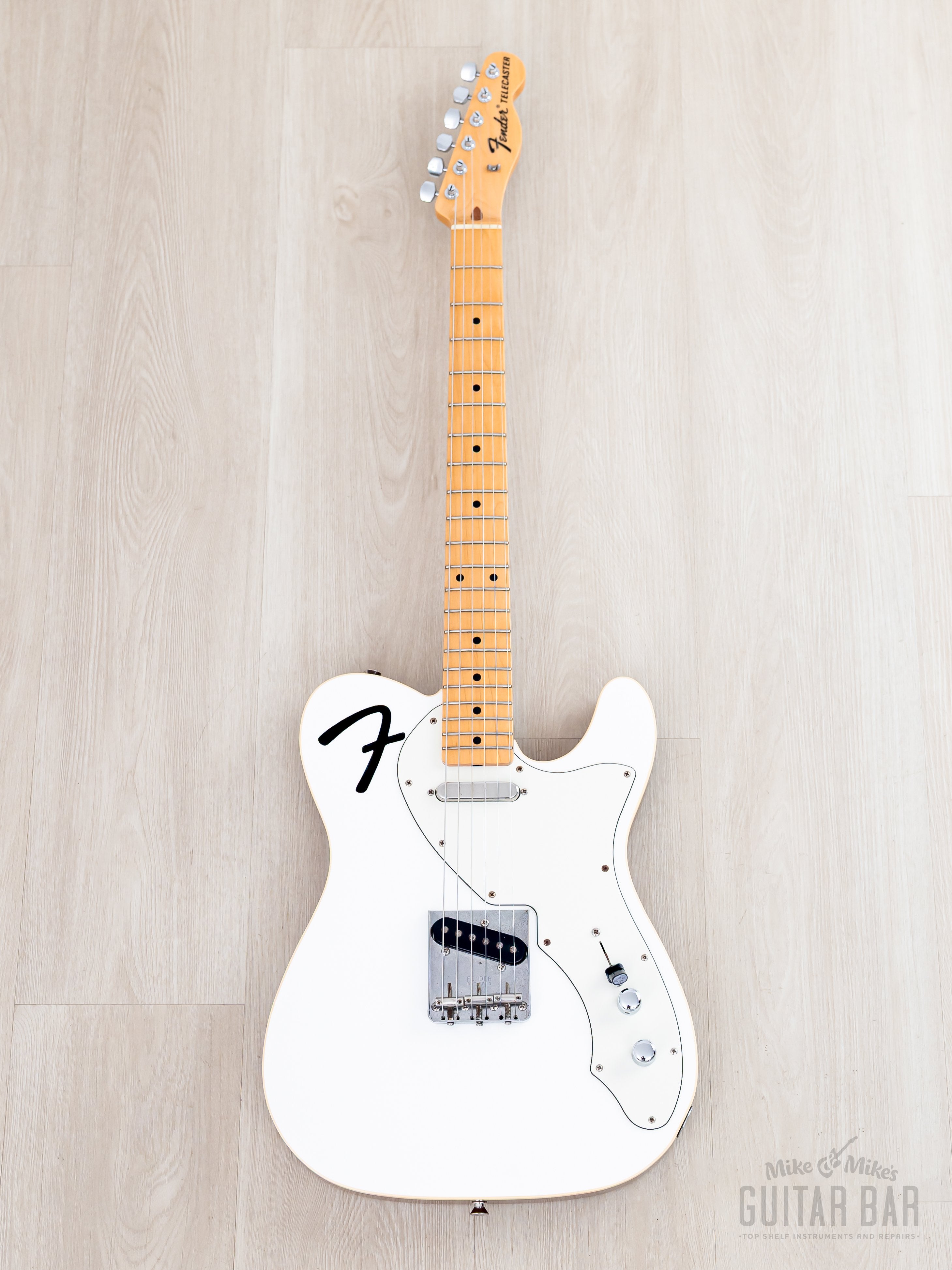 2021 Fender Limited F-Hole Telecaster Thinline Arctic Pearl, Japan MIJ