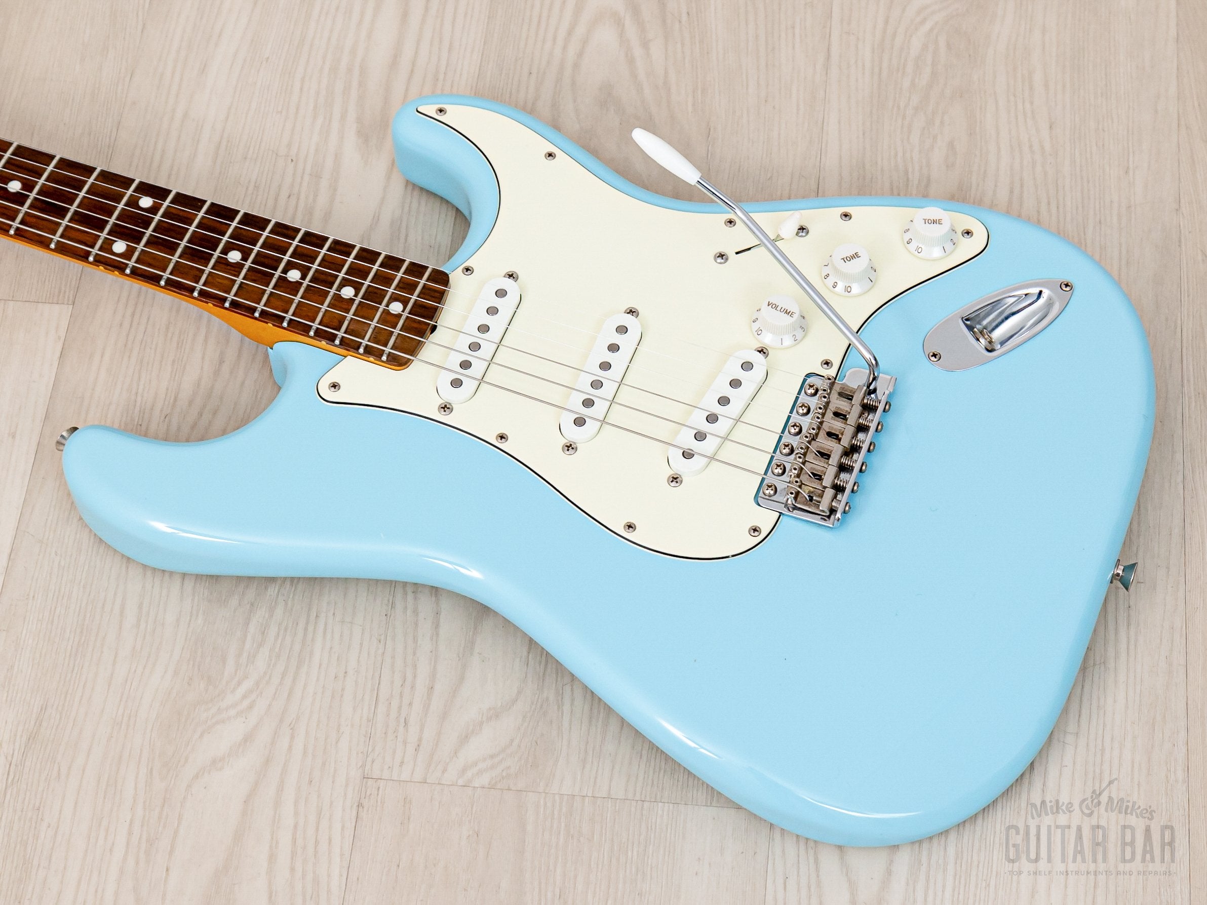2010 Fender Stratocaster ‘62 Vintage Reissue ST62 Sonic Blue w/ Lollar Pickups, Japan MIJ